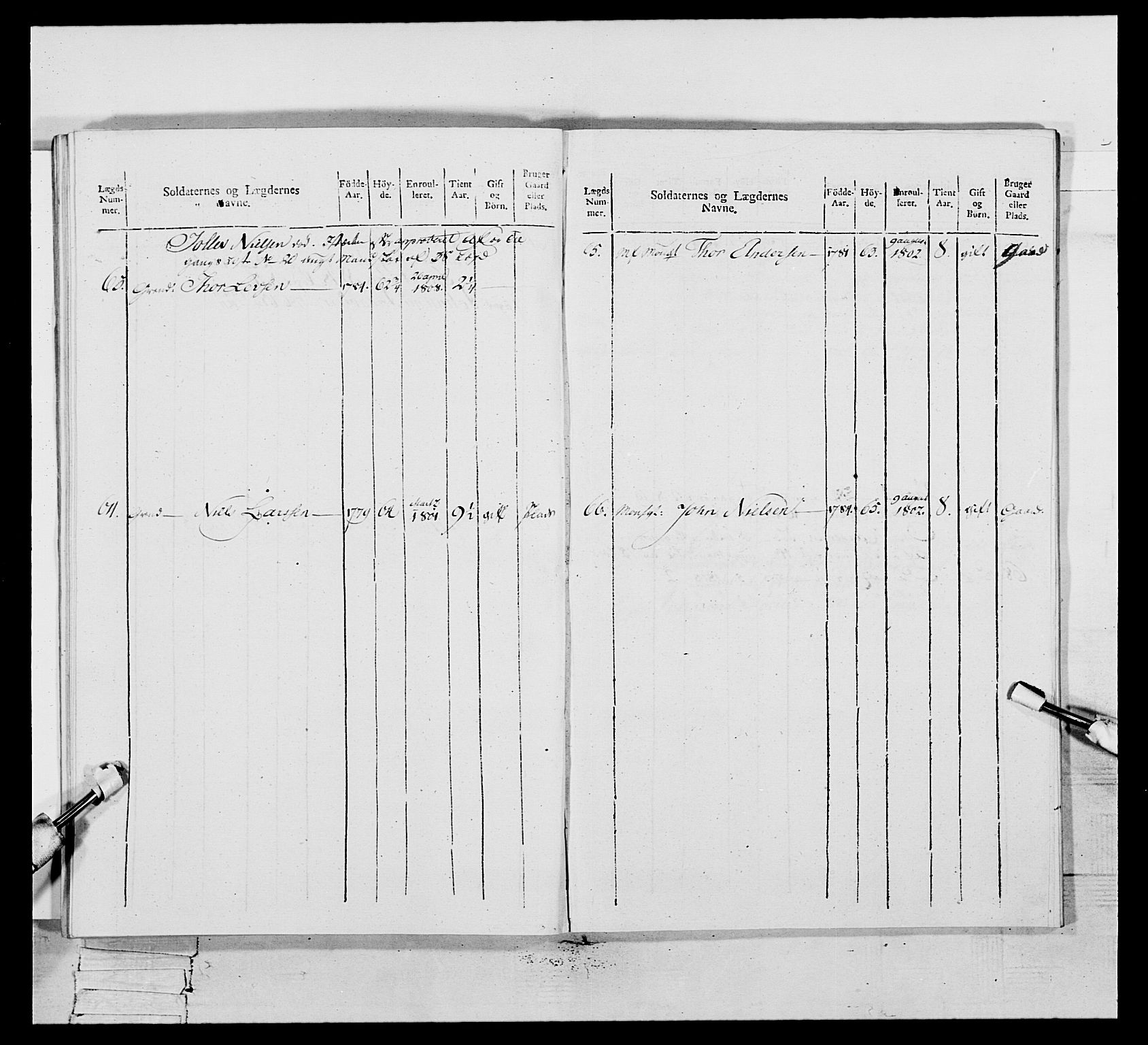 Generalitets- og kommissariatskollegiet, Det kongelige norske kommissariatskollegium, AV/RA-EA-5420/E/Eh/L0111: Vesterlenske nasjonale infanteriregiment, 1810, p. 366