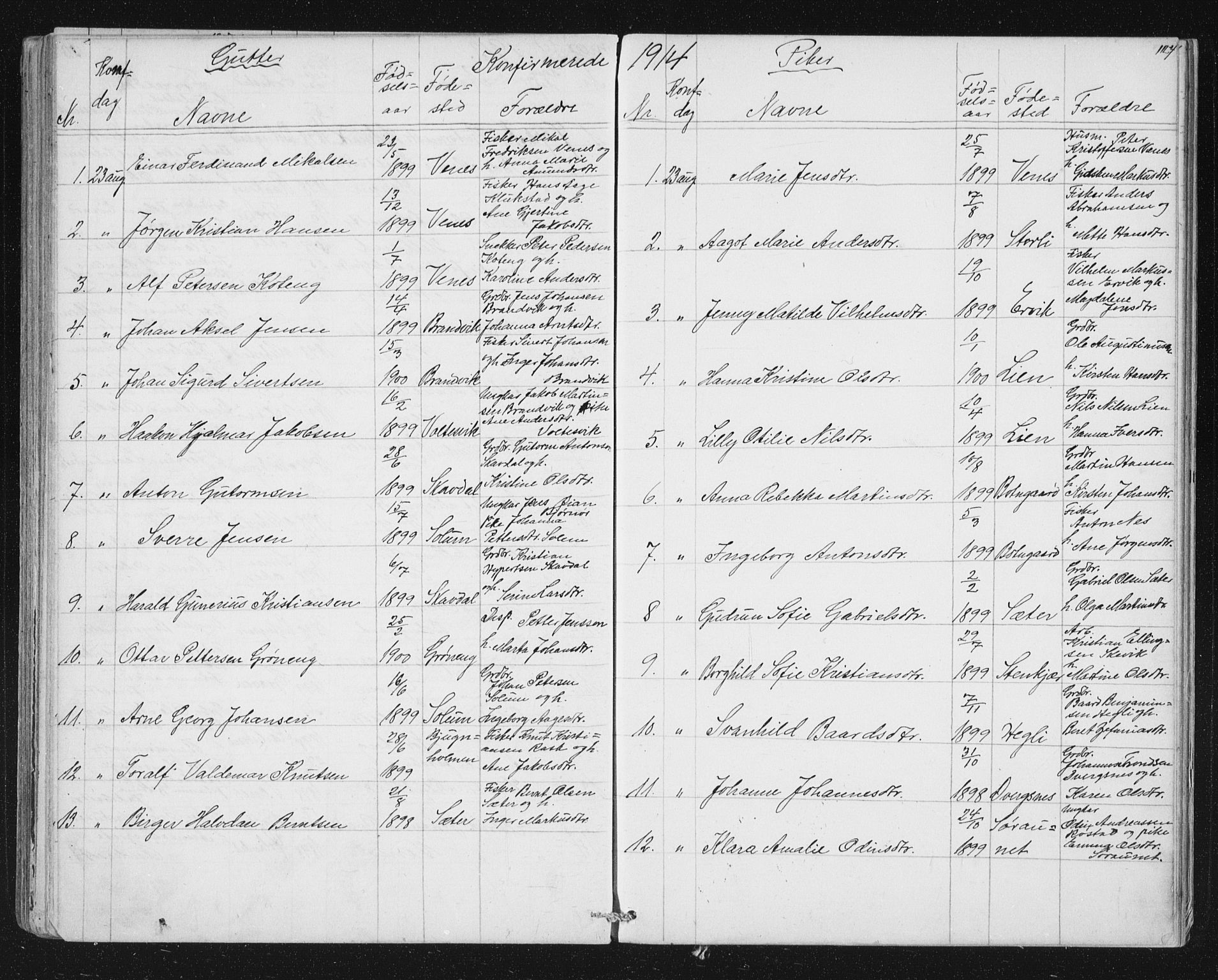 Ministerialprotokoller, klokkerbøker og fødselsregistre - Sør-Trøndelag, SAT/A-1456/651/L0647: Parish register (copy) no. 651C01, 1866-1914, p. 124