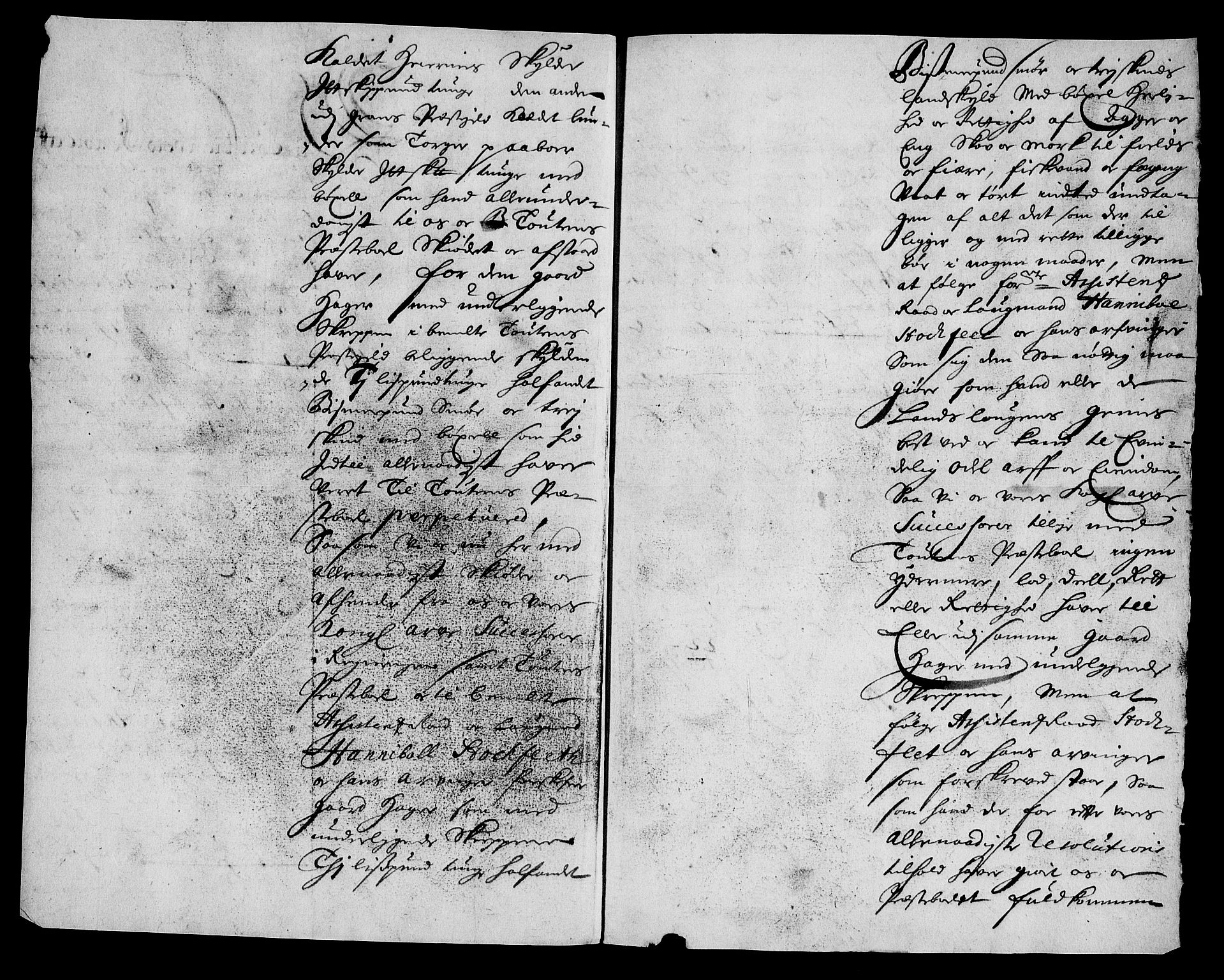 Rentekammeret inntil 1814, Realistisk ordnet avdeling, RA/EA-4070/On/L0013: [Jj 14]: Forskjellige dokumenter om krongodset i Norge, 1672-1722, p. 345