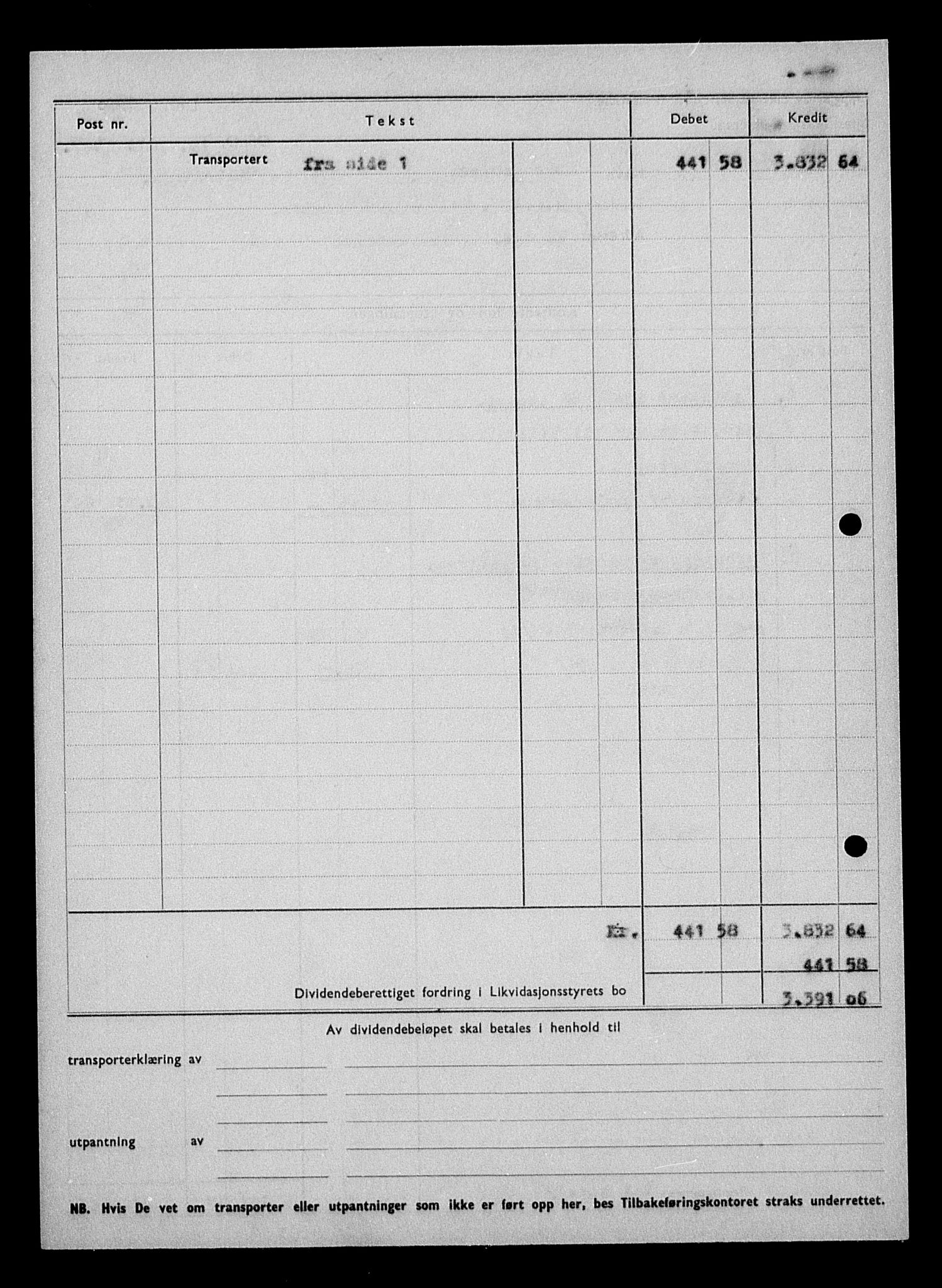 Justisdepartementet, Tilbakeføringskontoret for inndratte formuer, AV/RA-S-1564/H/Hc/Hcc/L0933: --, 1945-1947, p. 6