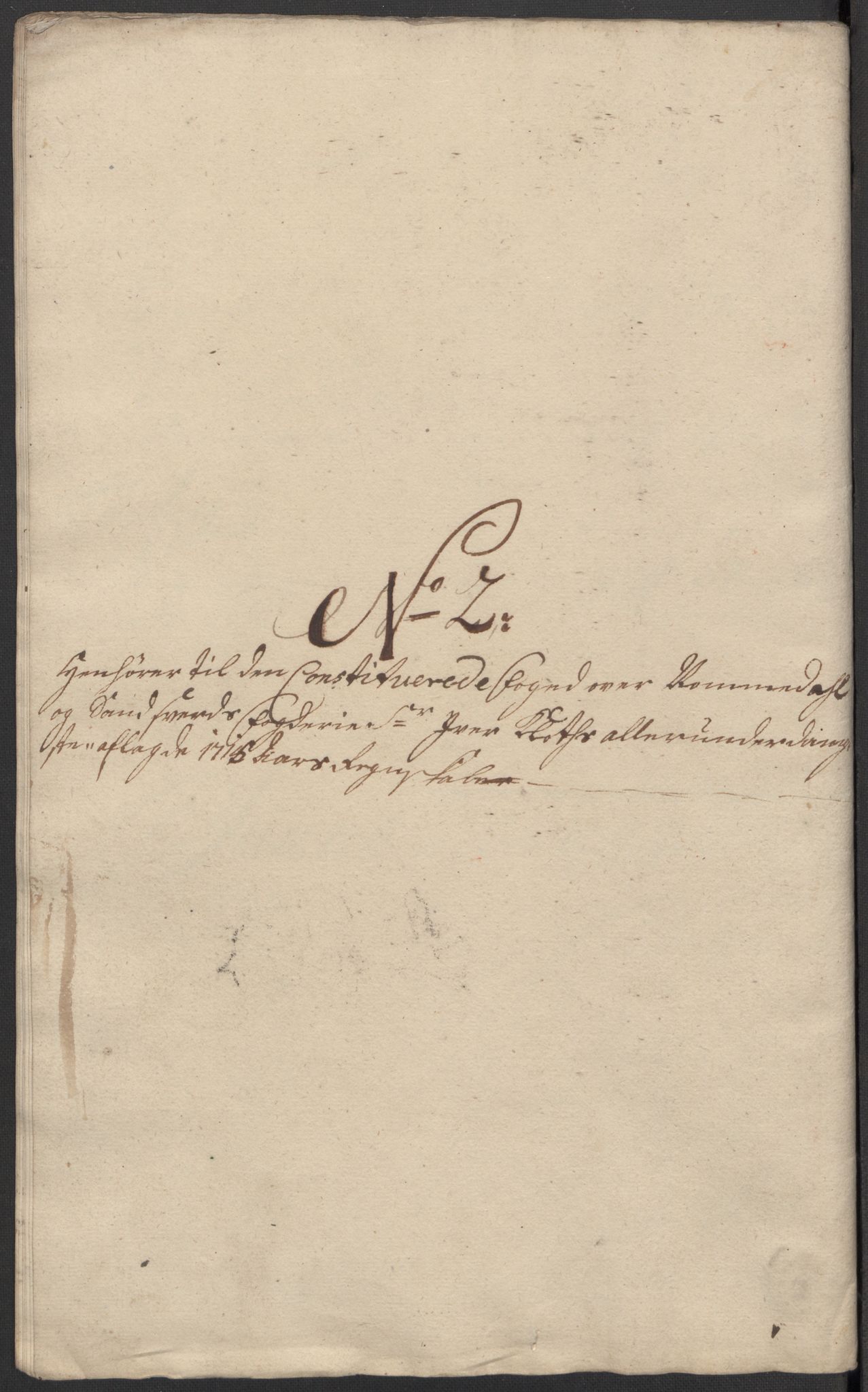 Rentekammeret inntil 1814, Reviderte regnskaper, Fogderegnskap, AV/RA-EA-4092/R24/L1591: Fogderegnskap Numedal og Sandsvær, 1715, p. 227