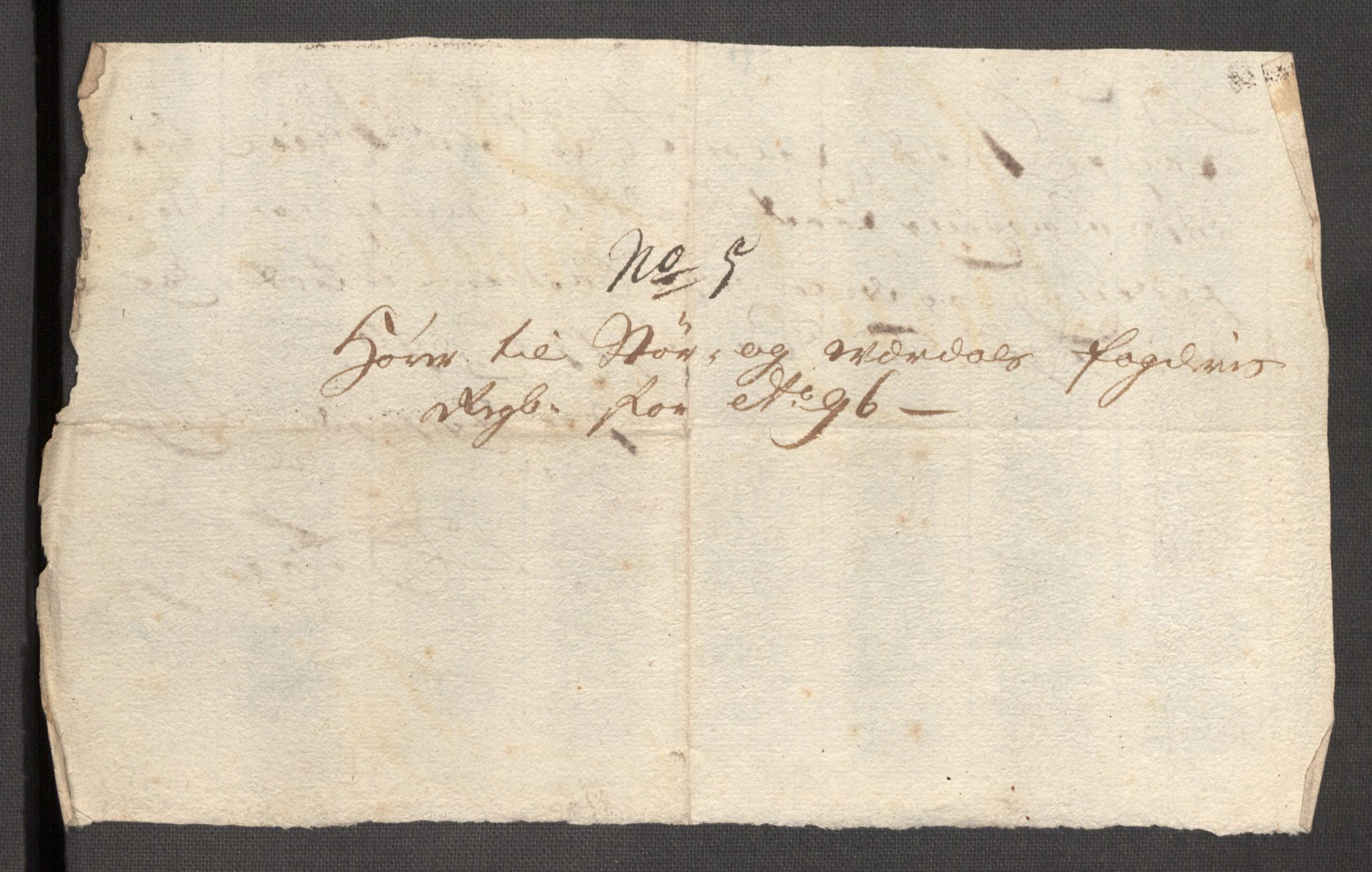 Rentekammeret inntil 1814, Reviderte regnskaper, Fogderegnskap, RA/EA-4092/R62/L4188: Fogderegnskap Stjørdal og Verdal, 1696, p. 170