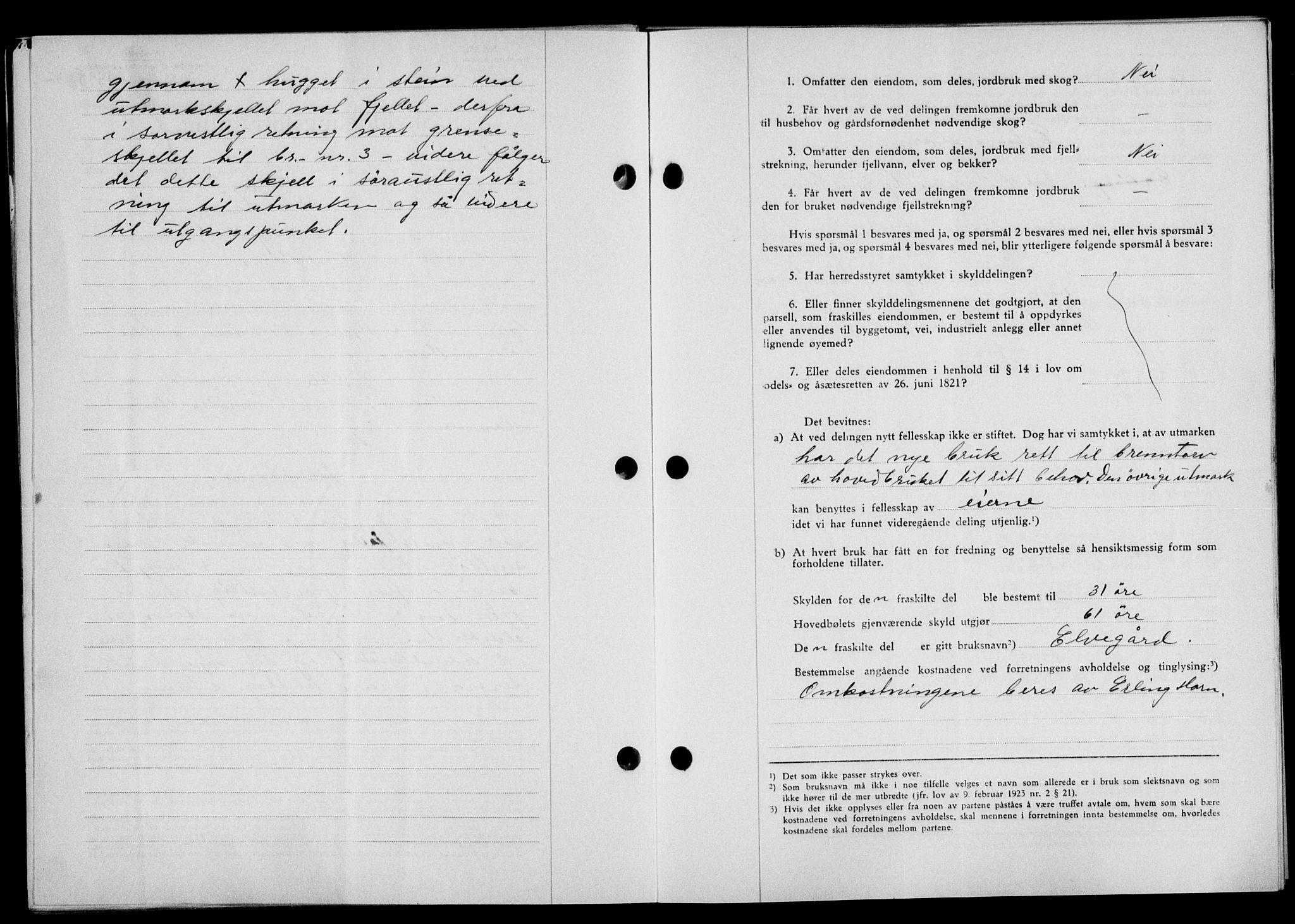 Lofoten sorenskriveri, AV/SAT-A-0017/1/2/2C/L0010a: Mortgage book no. 10a, 1942-1943, Diary no: : 1895/1942