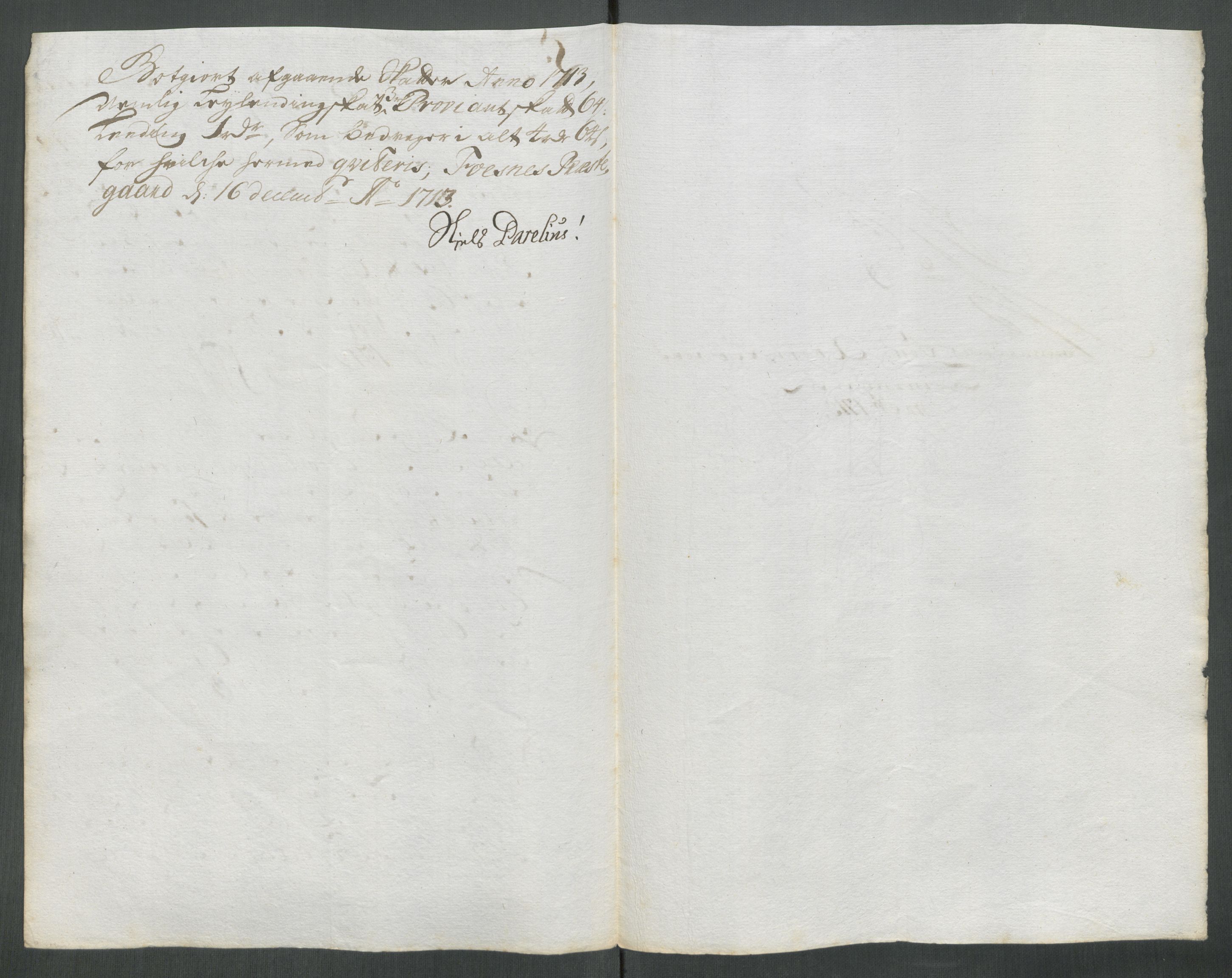 Rentekammeret inntil 1814, Reviderte regnskaper, Fogderegnskap, AV/RA-EA-4092/R64/L4434: Fogderegnskap Namdal, 1713, p. 208