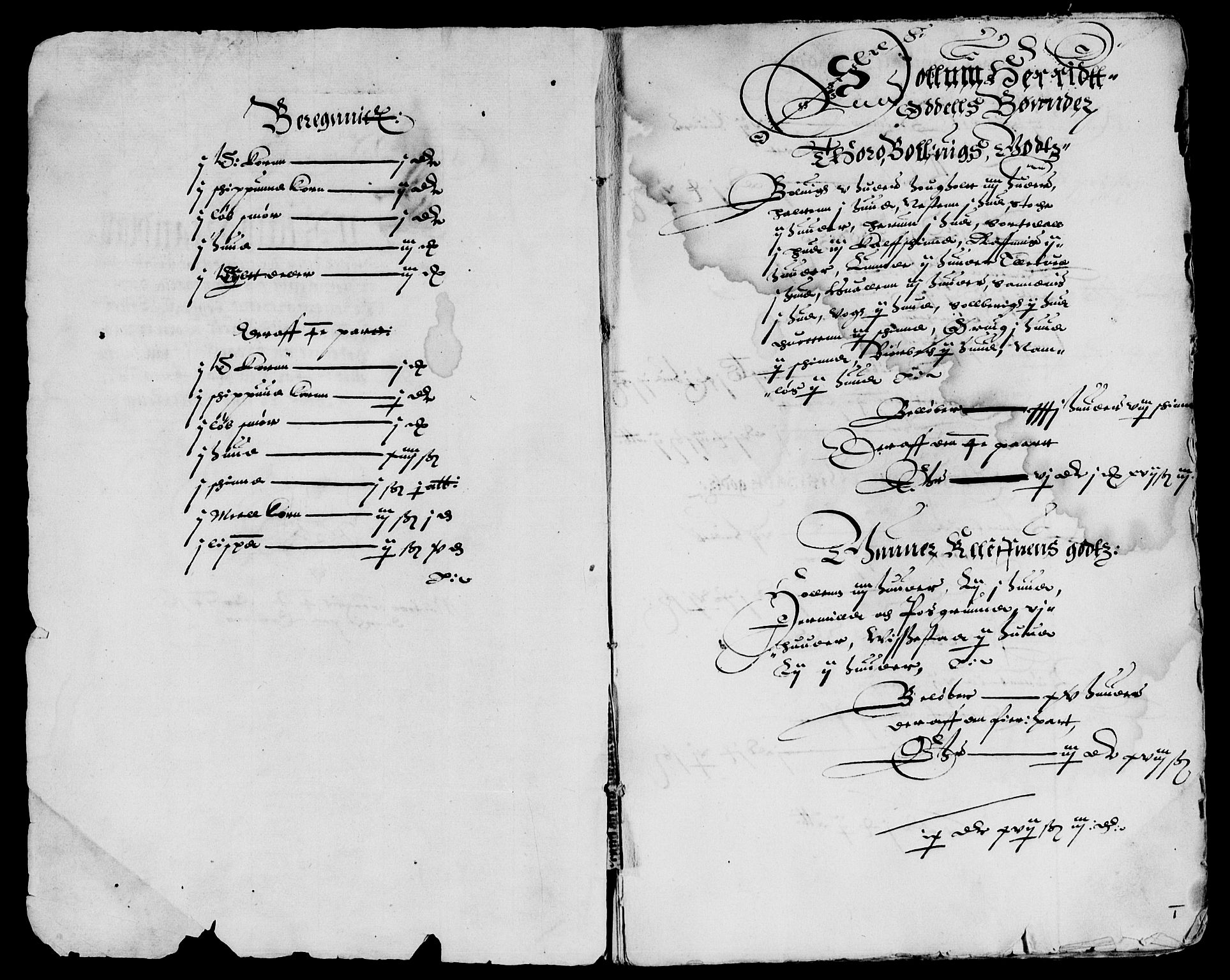 Rentekammeret inntil 1814, Reviderte regnskaper, Lensregnskaper, AV/RA-EA-5023/R/Rb/Rbp/L0004: Bratsberg len, 1610-1613