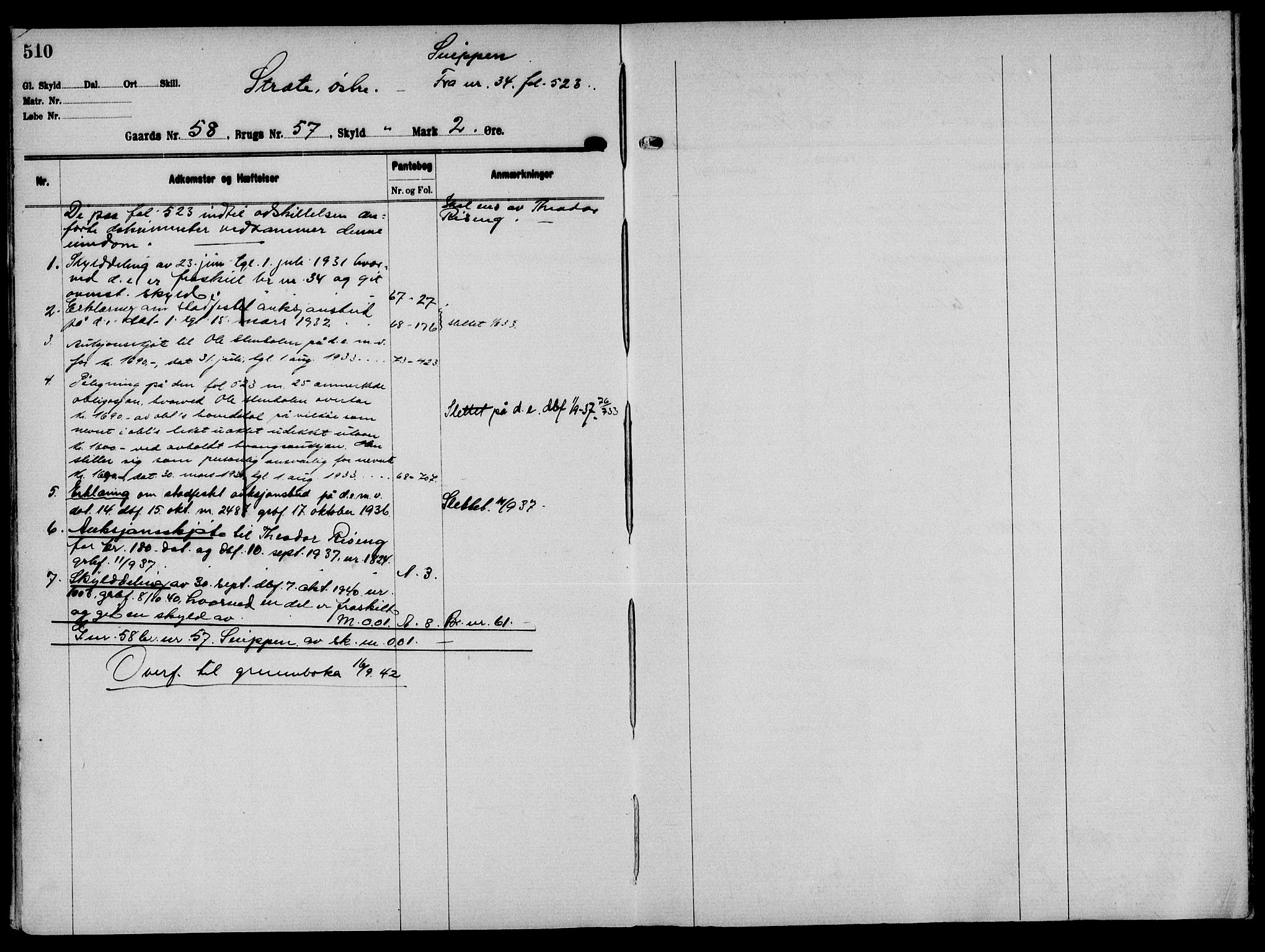 Solør tingrett, AV/SAH-TING-008/H/Ha/Hak/L0004: Mortgage register no. IV, 1900-1935, p. 510