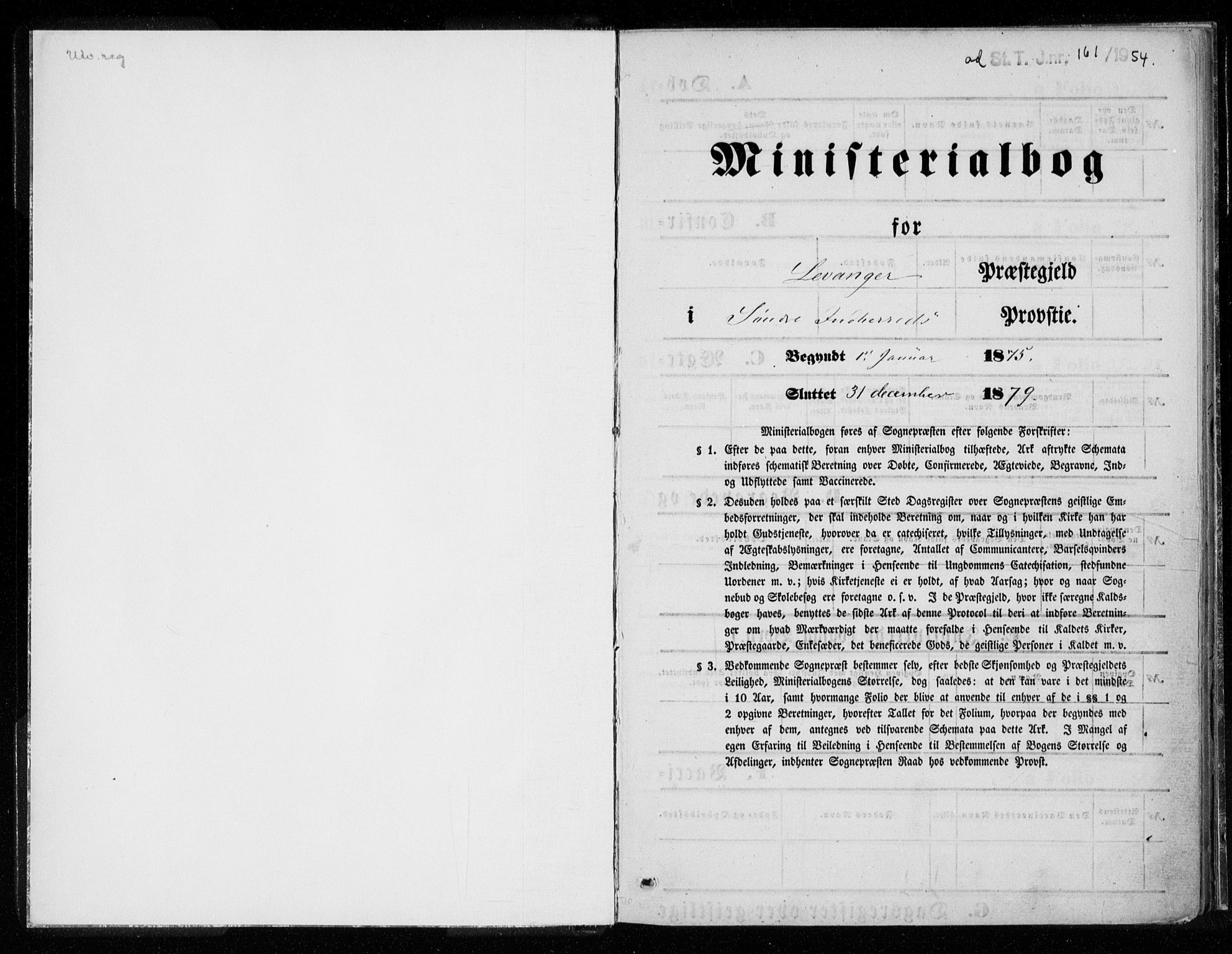 Ministerialprotokoller, klokkerbøker og fødselsregistre - Nord-Trøndelag, SAT/A-1458/720/L0187: Parish register (official) no. 720A04 /2, 1875-1879