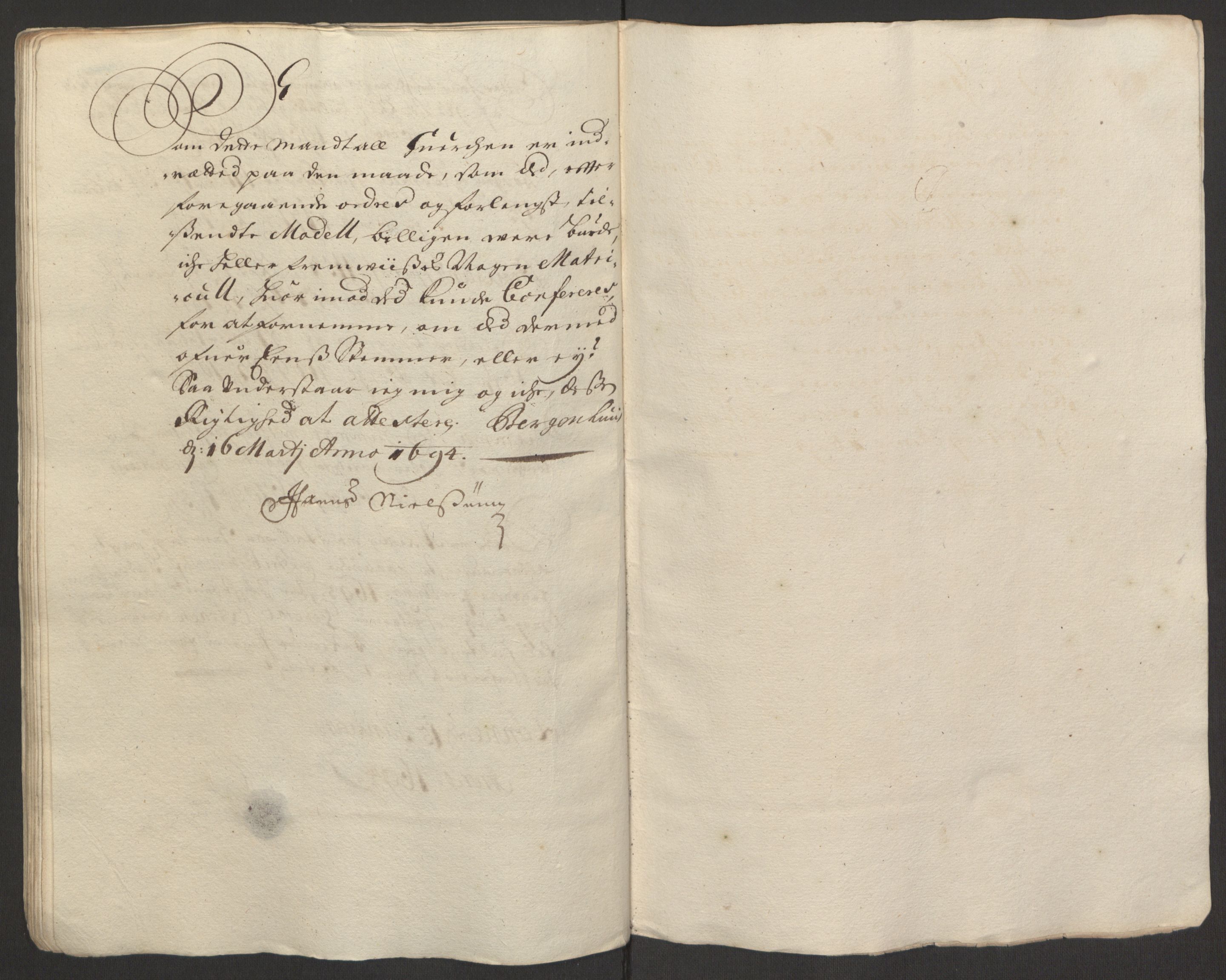 Rentekammeret inntil 1814, Reviderte regnskaper, Fogderegnskap, AV/RA-EA-4092/R52/L3307: Fogderegnskap Sogn, 1693-1694, p. 35