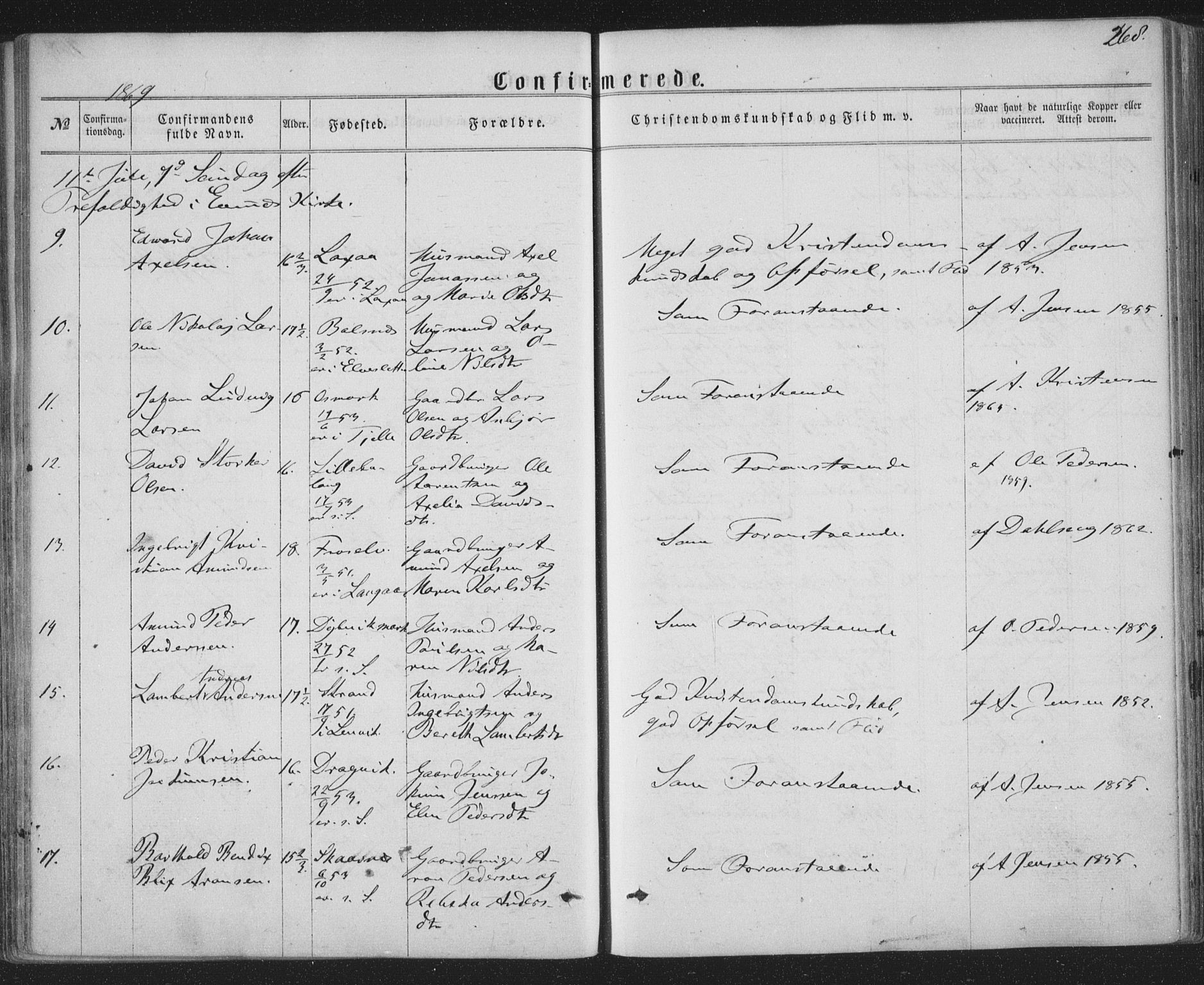 Ministerialprotokoller, klokkerbøker og fødselsregistre - Nordland, AV/SAT-A-1459/863/L0896: Parish register (official) no. 863A08, 1861-1871, p. 268