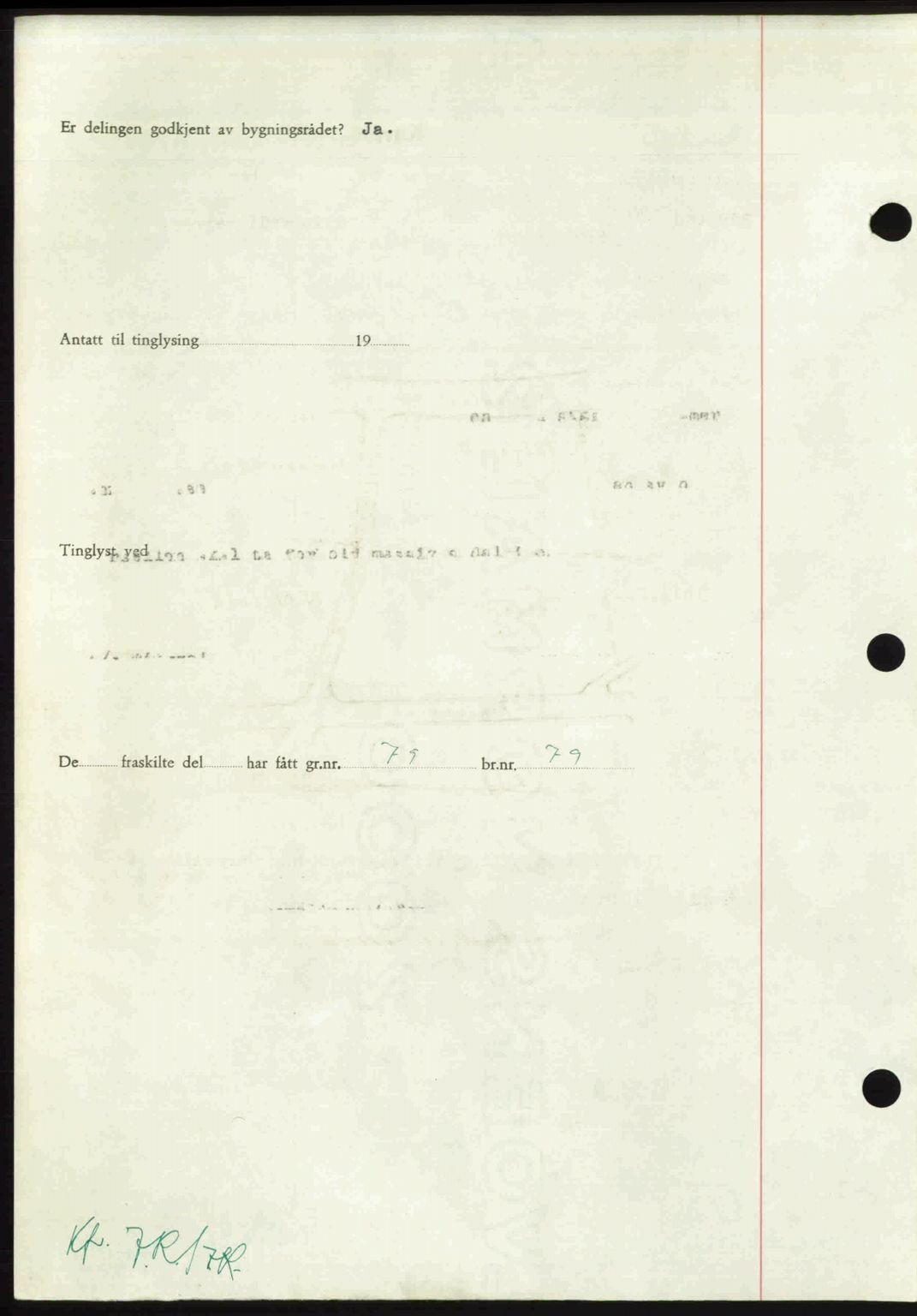 Nordmøre sorenskriveri, AV/SAT-A-4132/1/2/2Ca: Mortgage book no. A117, 1950-1950, Diary no: : 3991/1950