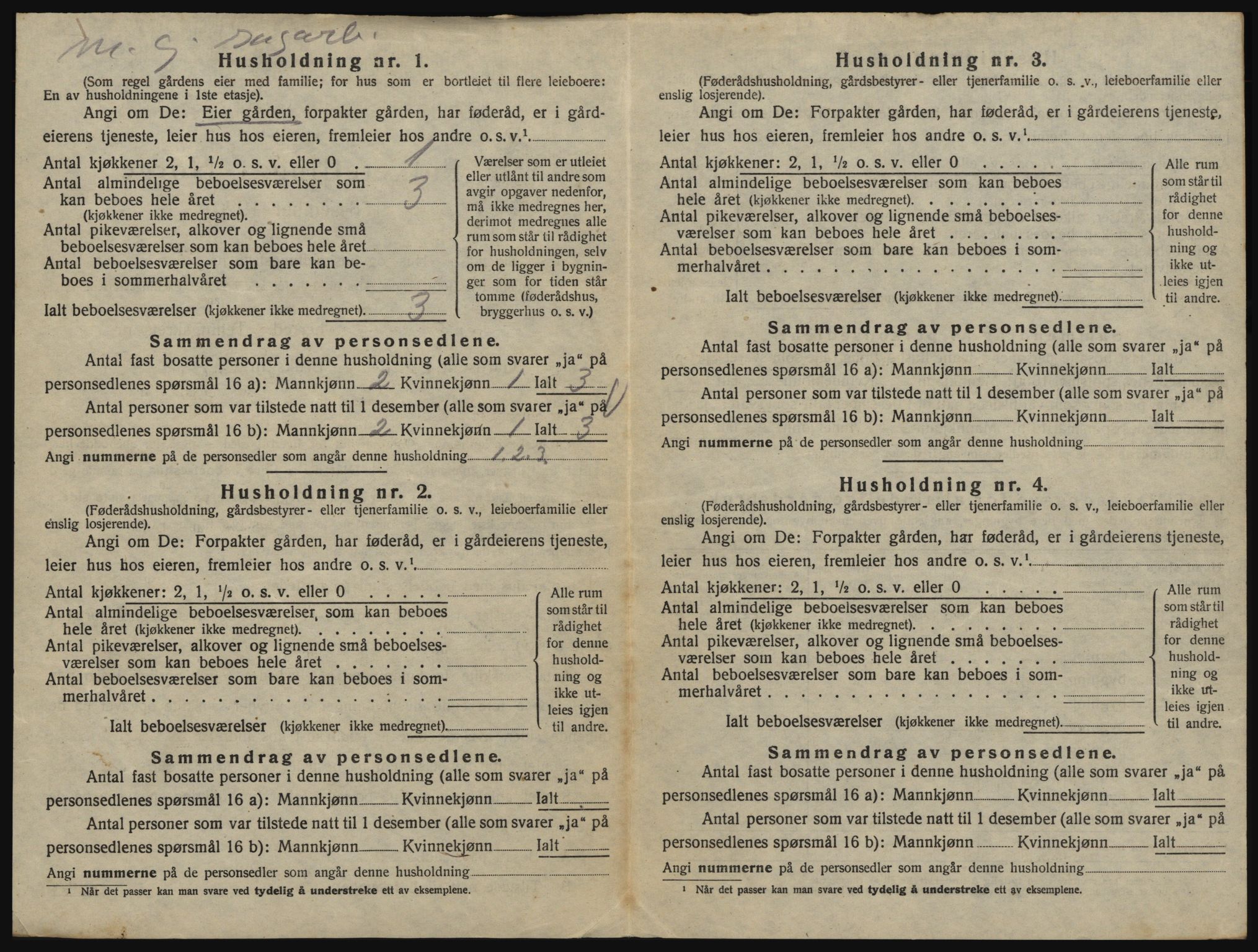 SAO, 1920 census for Glemmen, 1920, p. 2502