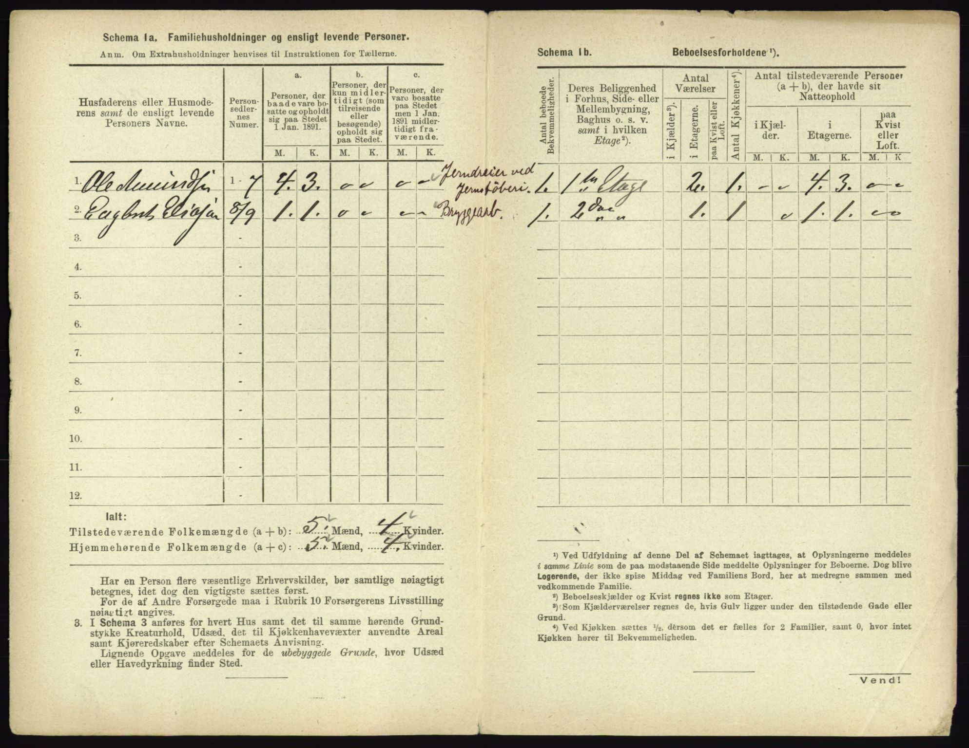 RA, 1891 census for 0602 Drammen, 1891, p. 3632