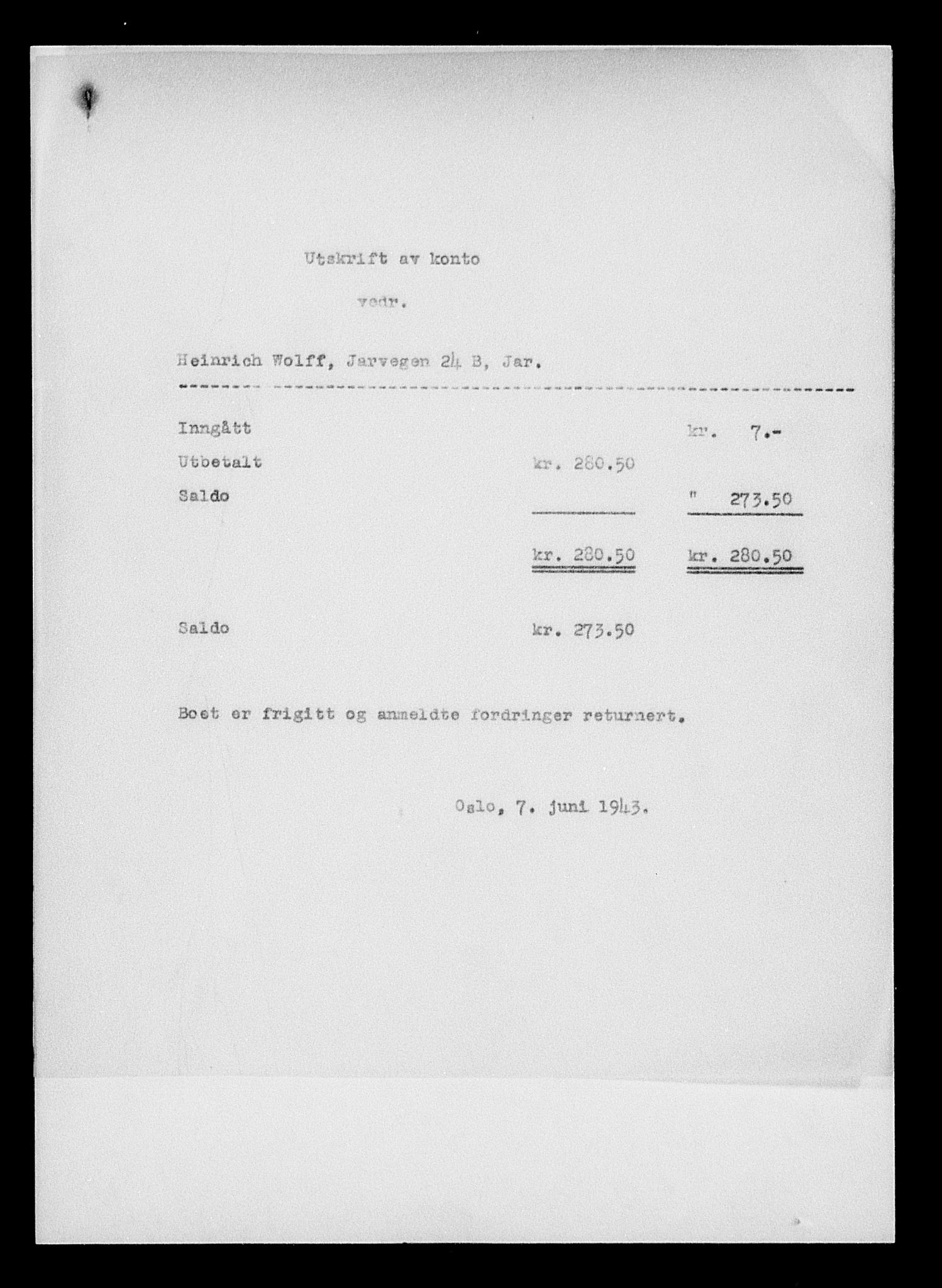 Justisdepartementet, Tilbakeføringskontoret for inndratte formuer, AV/RA-S-1564/H/Hc/Hcc/L0986: --, 1945-1947, p. 525