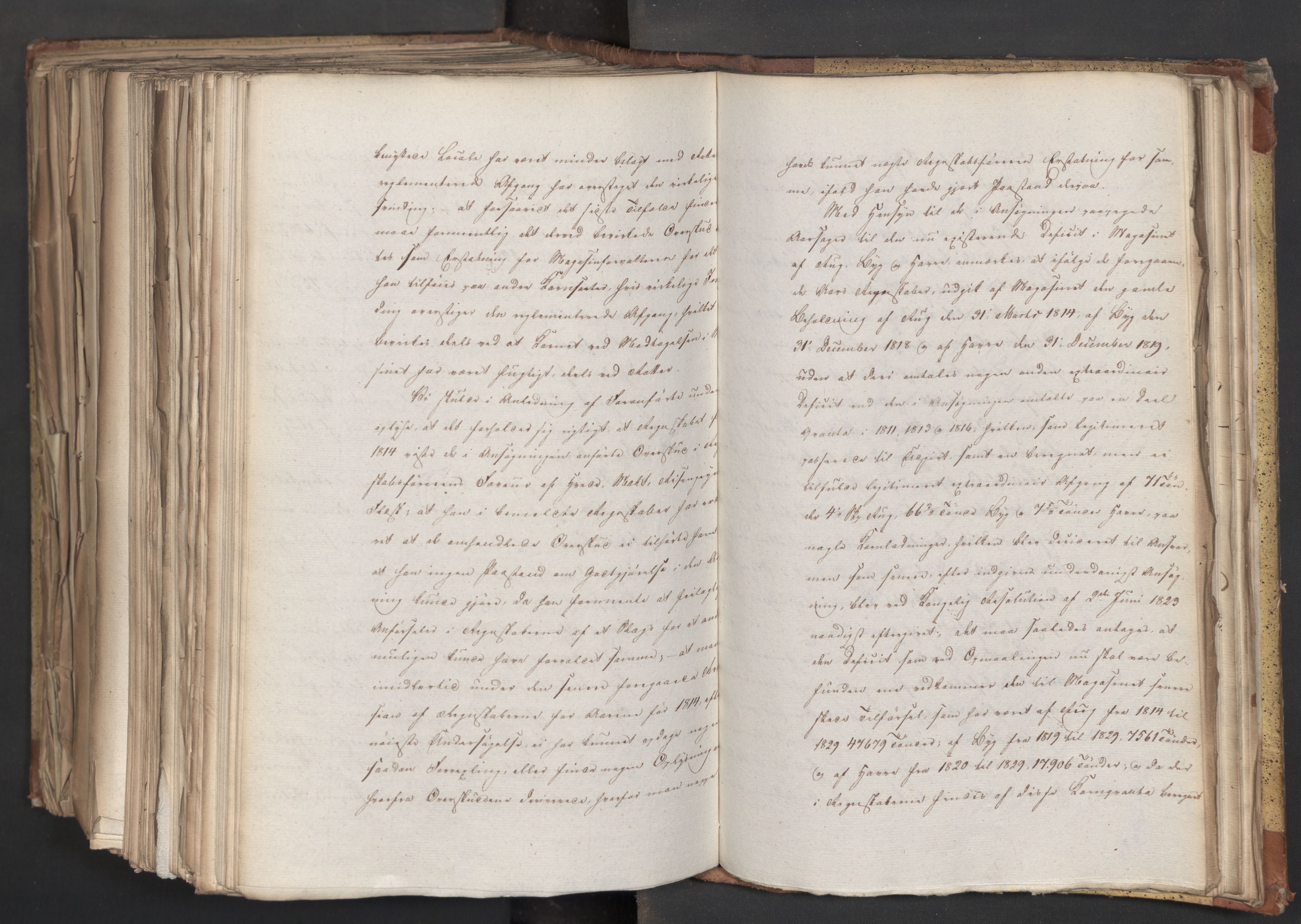 Statsrådsavdelingen i Stockholm, AV/RA-S-1003/D/Da/L0068: Regjeringsinnstillinger nr. 660-876, 1830, p. 707