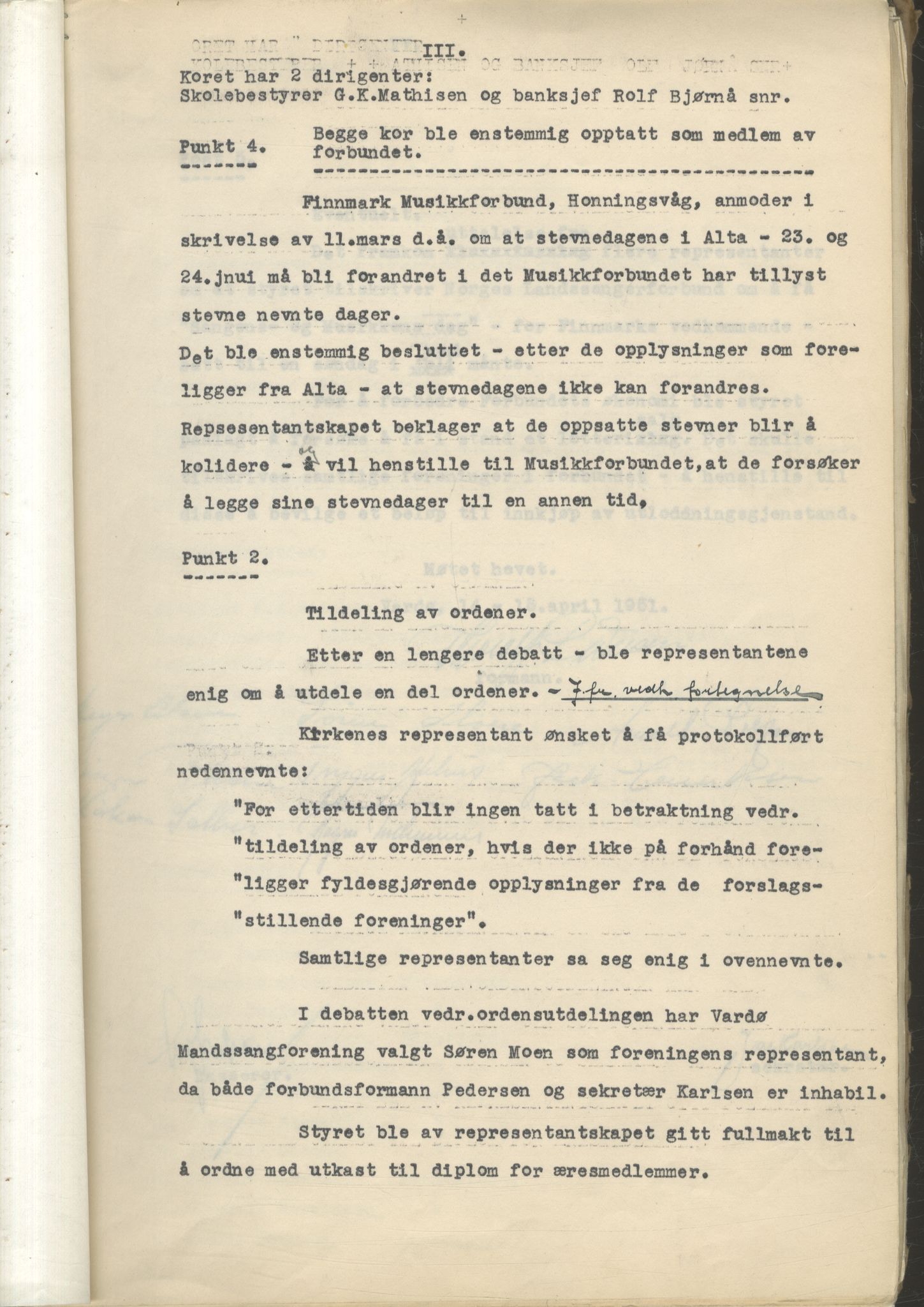 Finnmark Sangerforbund, FMFB/A-1050/A/L0011: Forhandlingsprotokoll, 1947-1963, p. 60