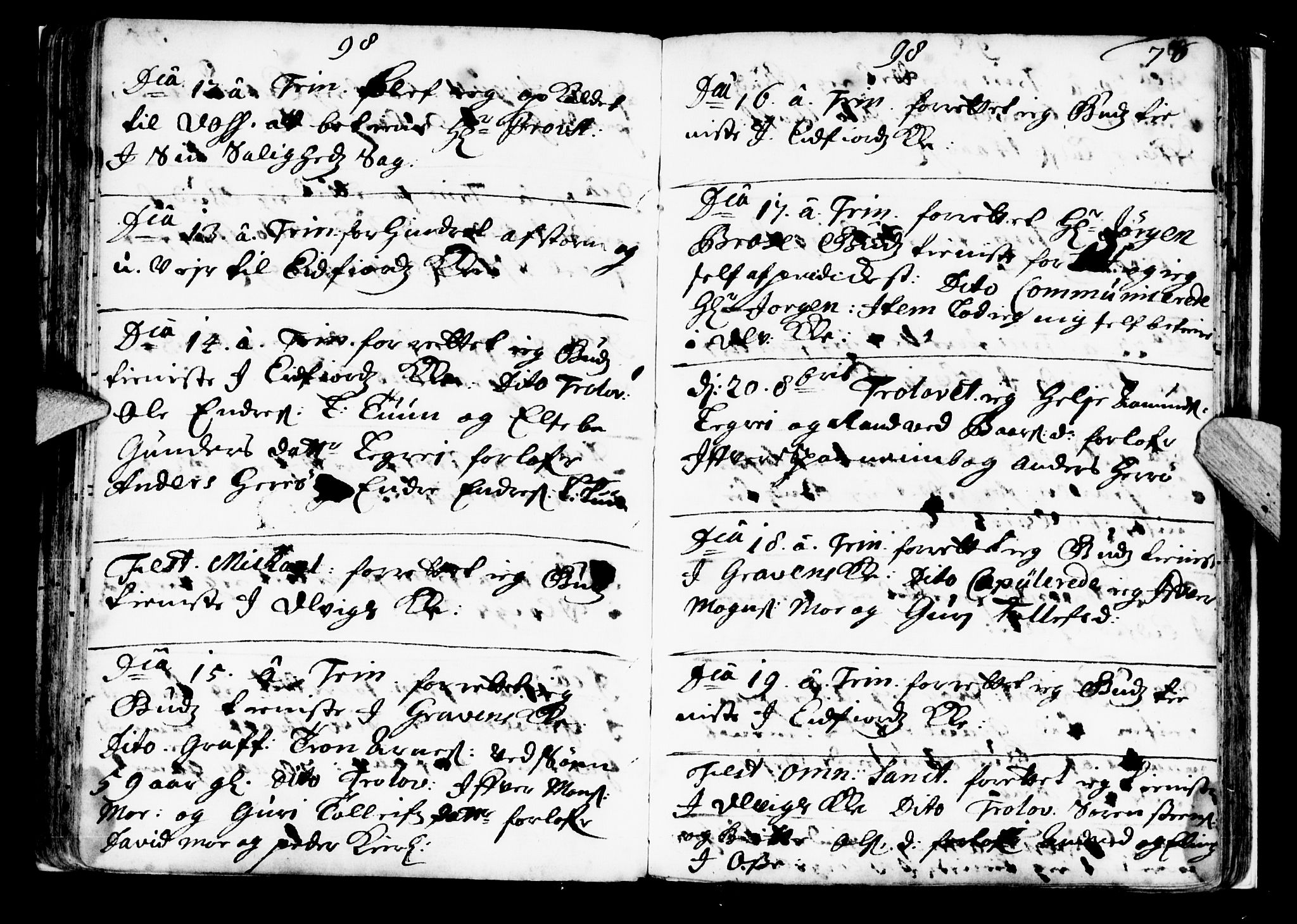 Ulvik sokneprestembete, AV/SAB-A-78801/H/Haa: Parish register (official) no. A 2, 1689-1706, p. 76