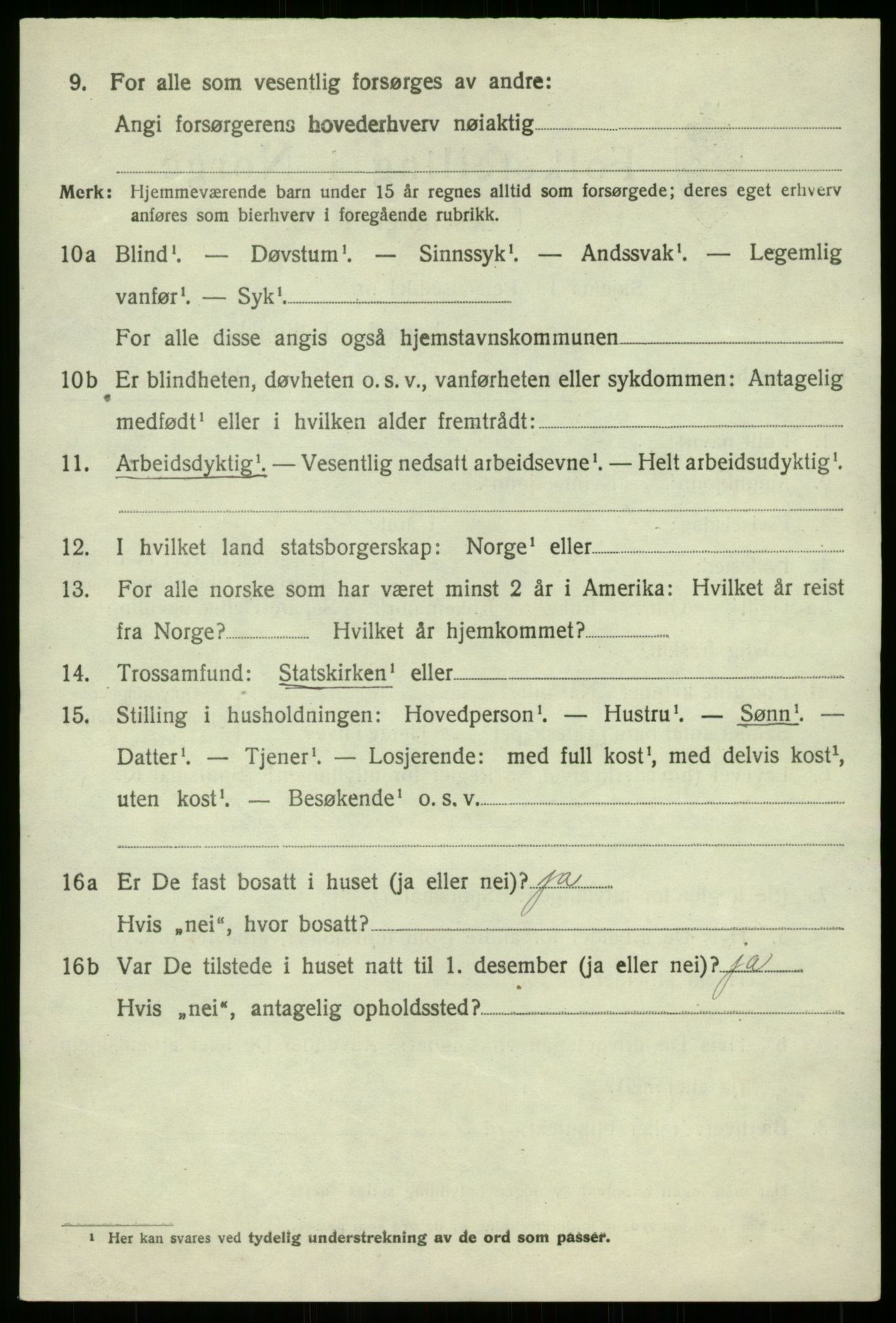 SAB, 1920 census for Manger, 1920, p. 7747