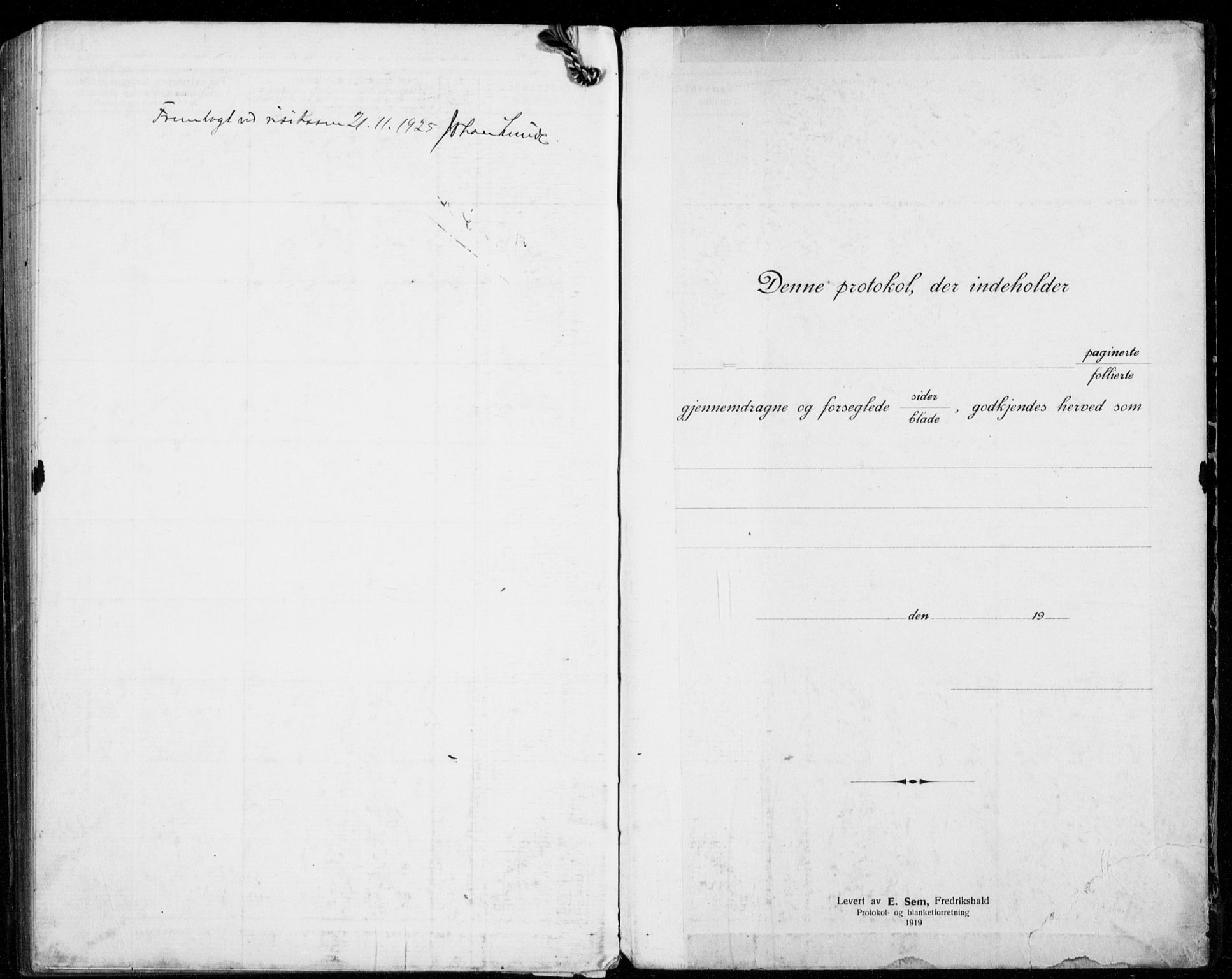 Piperviken prestekontor Kirkebøker, SAO/A-10874/H/L0002: Banns register no. 2, 1922-1942