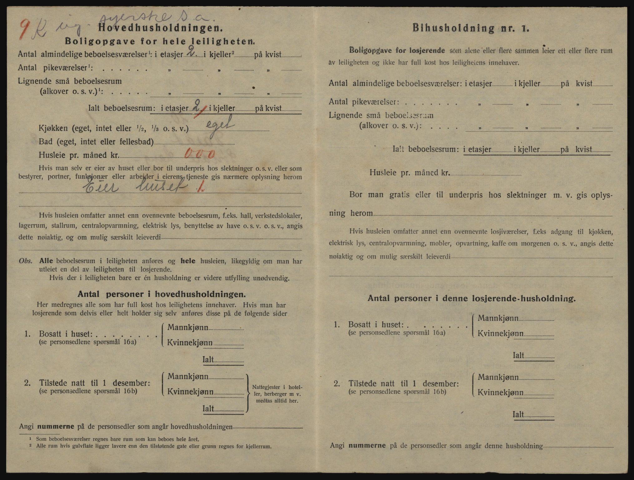 SATØ, 1920 census for Vardø, 1920, p. 1788