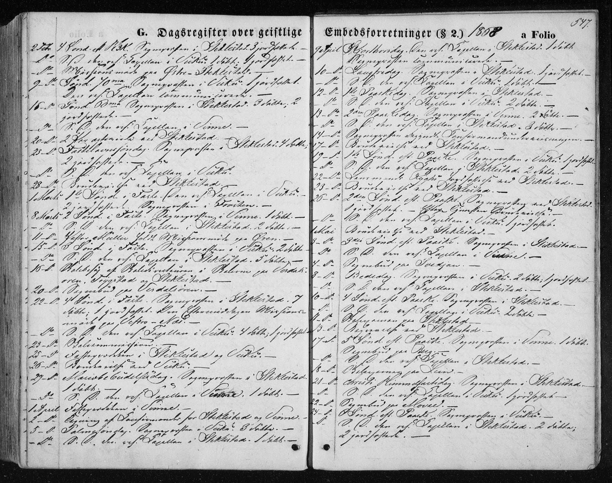 Ministerialprotokoller, klokkerbøker og fødselsregistre - Nord-Trøndelag, SAT/A-1458/723/L0241: Parish register (official) no. 723A10, 1860-1869, p. 547