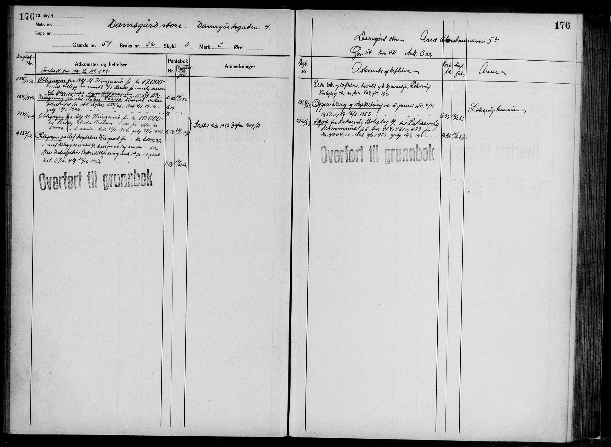 Midhordland sorenskriveri, AV/SAB-A-3001/1/G/Ga/Gab/L0117: Mortgage register no. II.A.b.117, p. 176