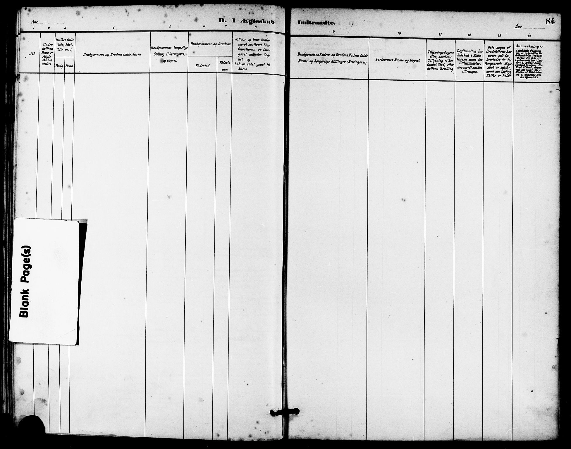 Håland sokneprestkontor, AV/SAST-A-101802/001/30BA/L0010: Parish register (official) no. A 9, 1883-1888, p. 84