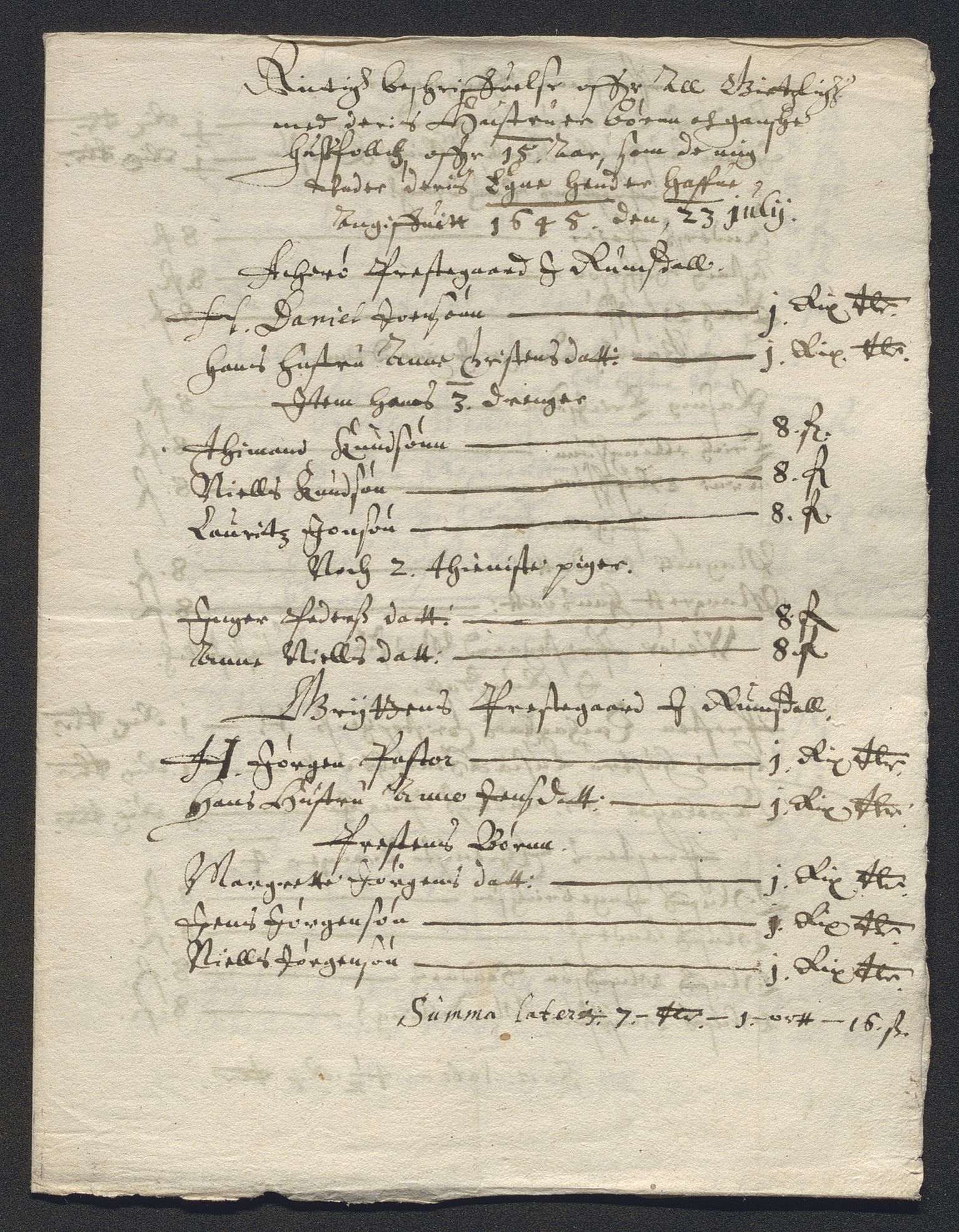 Rentekammeret inntil 1814, Reviderte regnskaper, Kirkeregnskap, RA/EA-4067/Rf/L0129: Kirkeregnskap, 1625-1684, p. 256