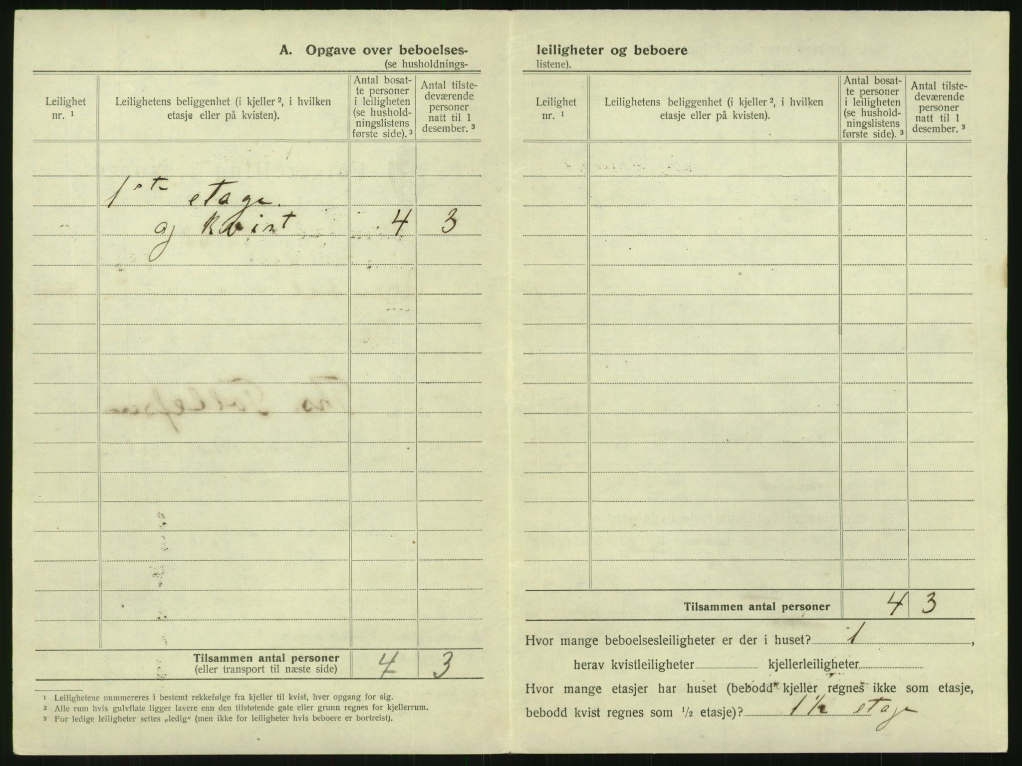 SAK, 1920 census for Arendal, 1920, p. 709