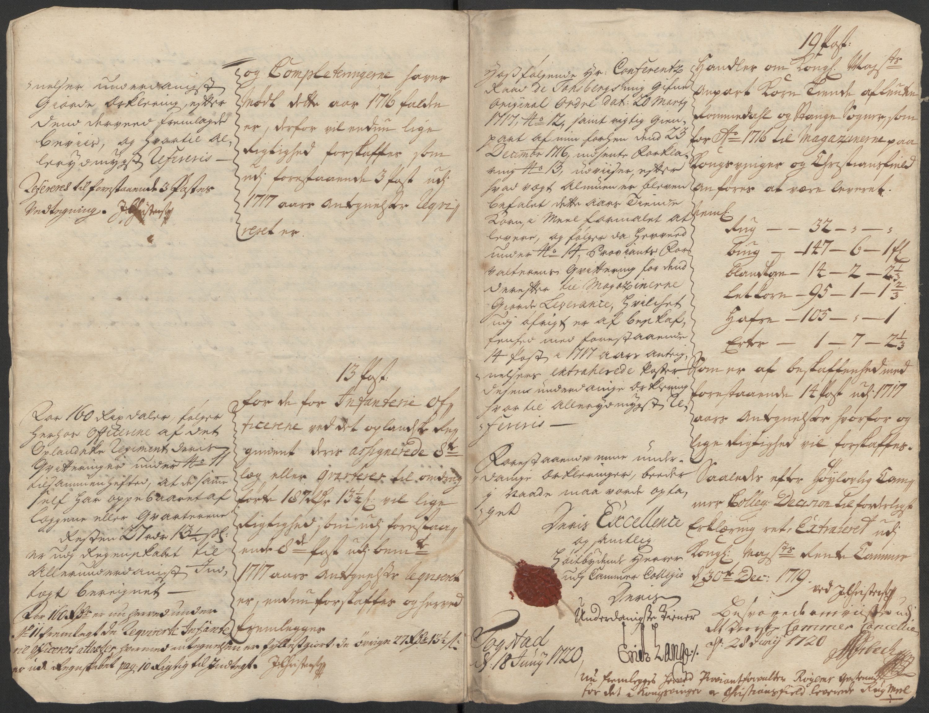 Rentekammeret inntil 1814, Reviderte regnskaper, Fogderegnskap, AV/RA-EA-4092/R16/L1056: Fogderegnskap Hedmark, 1717, p. 497