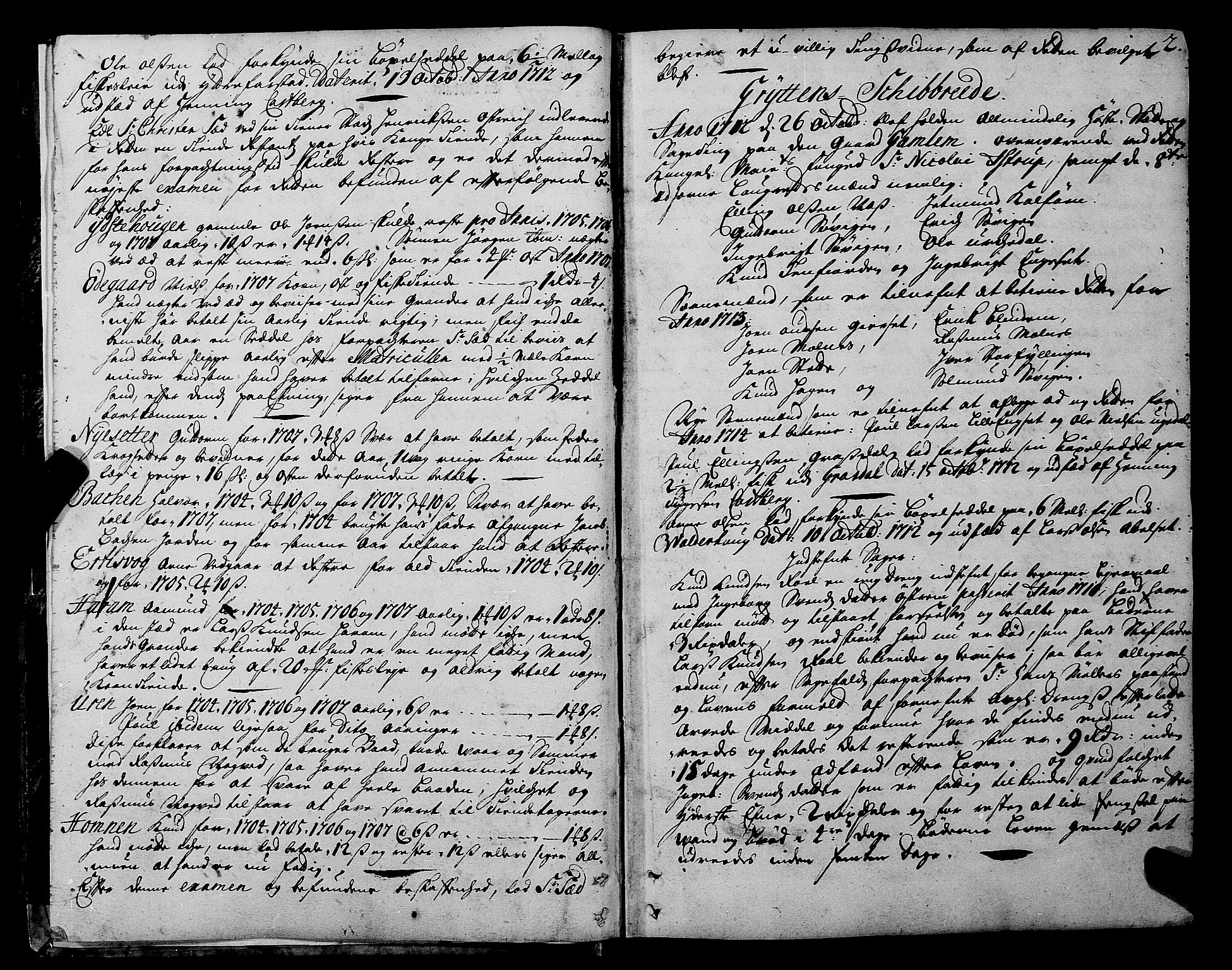 Sunnmøre sorenskriveri, AV/SAT-A-0005/1/1A/L0024: Tingbok 23, 1712-1715, p. 1b-2a