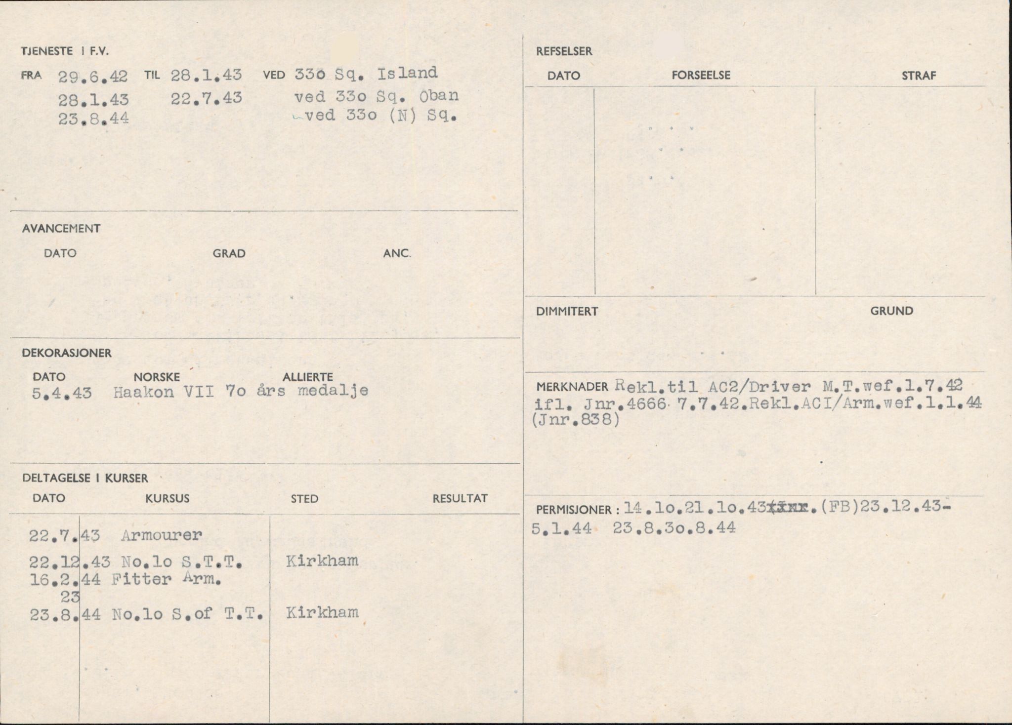 Forsvaret, Forsvarets overkommando/Luftforsvarsstaben, AV/RA-RAFA-4079/P/Pa/L0024: Personellpapirer, 1910, p. 63