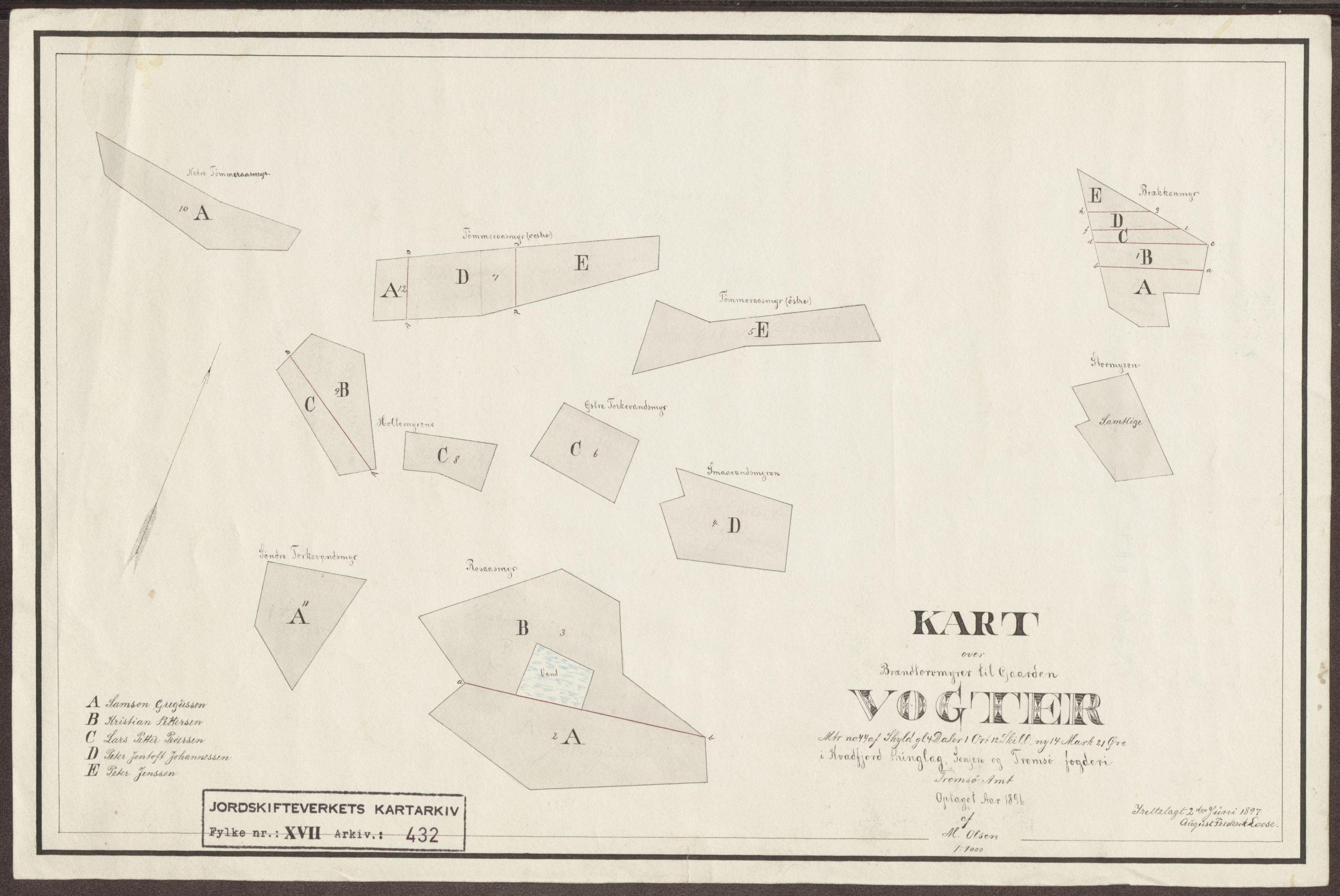 Jordskifteverkets kartarkiv, RA/S-3929/T, 1859-1988, p. 504