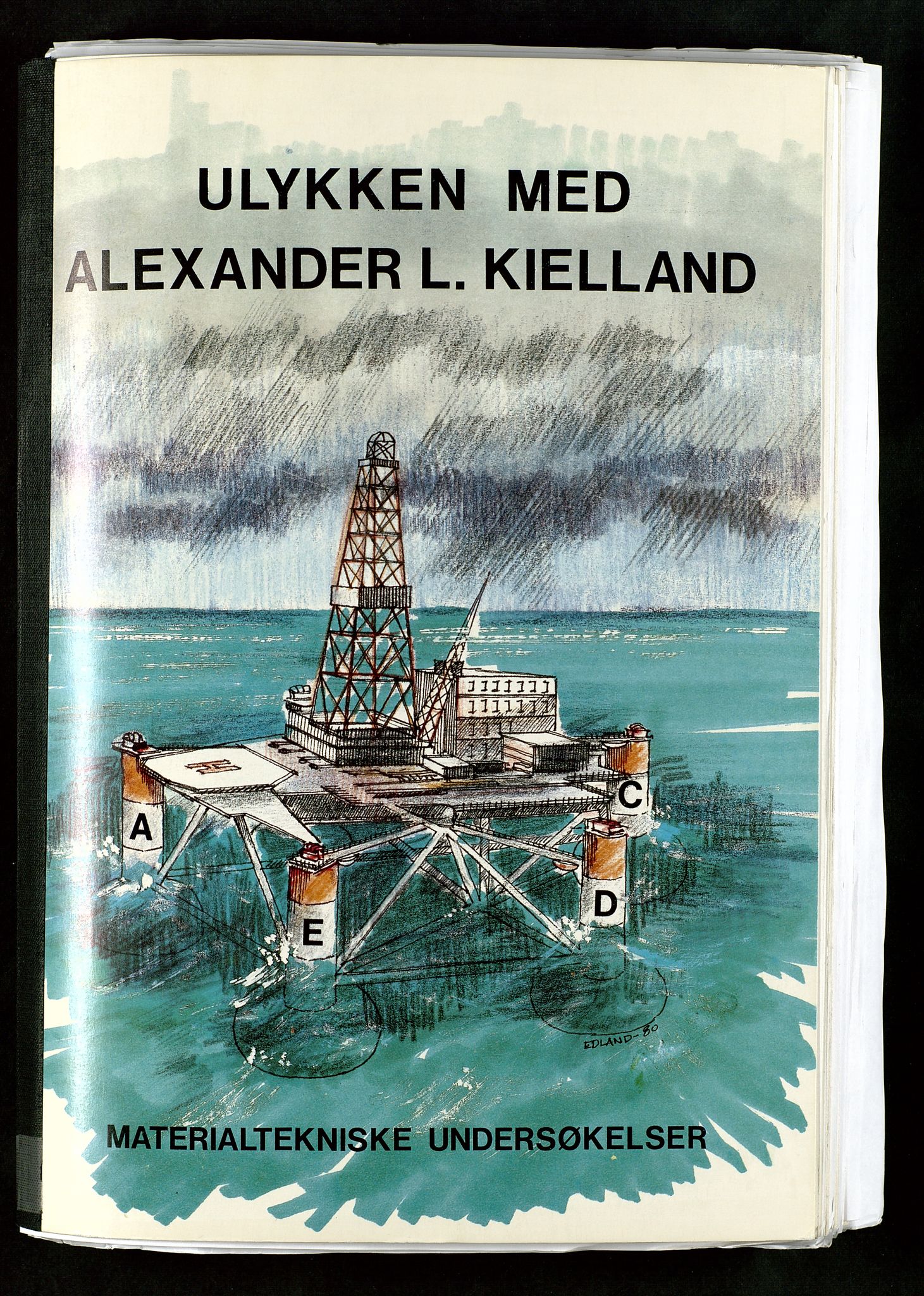 Pa 1503 - Stavanger Drilling AS, AV/SAST-A-101906/Da/L0012: Alexander L. Kielland - Saks- og korrespondansearkiv, 1980, p. 2