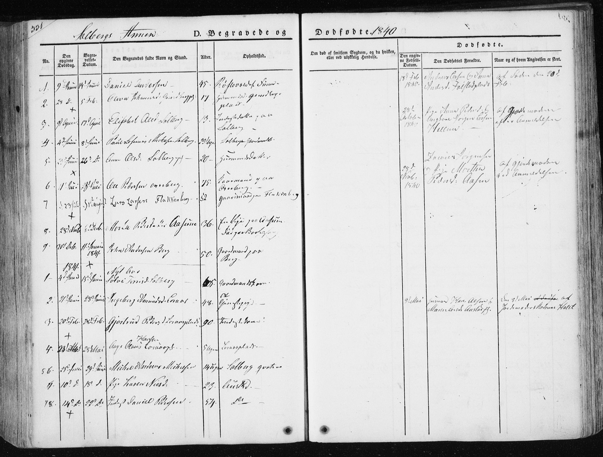 Ministerialprotokoller, klokkerbøker og fødselsregistre - Nord-Trøndelag, AV/SAT-A-1458/730/L0280: Parish register (official) no. 730A07 /2, 1840-1854, p. 321