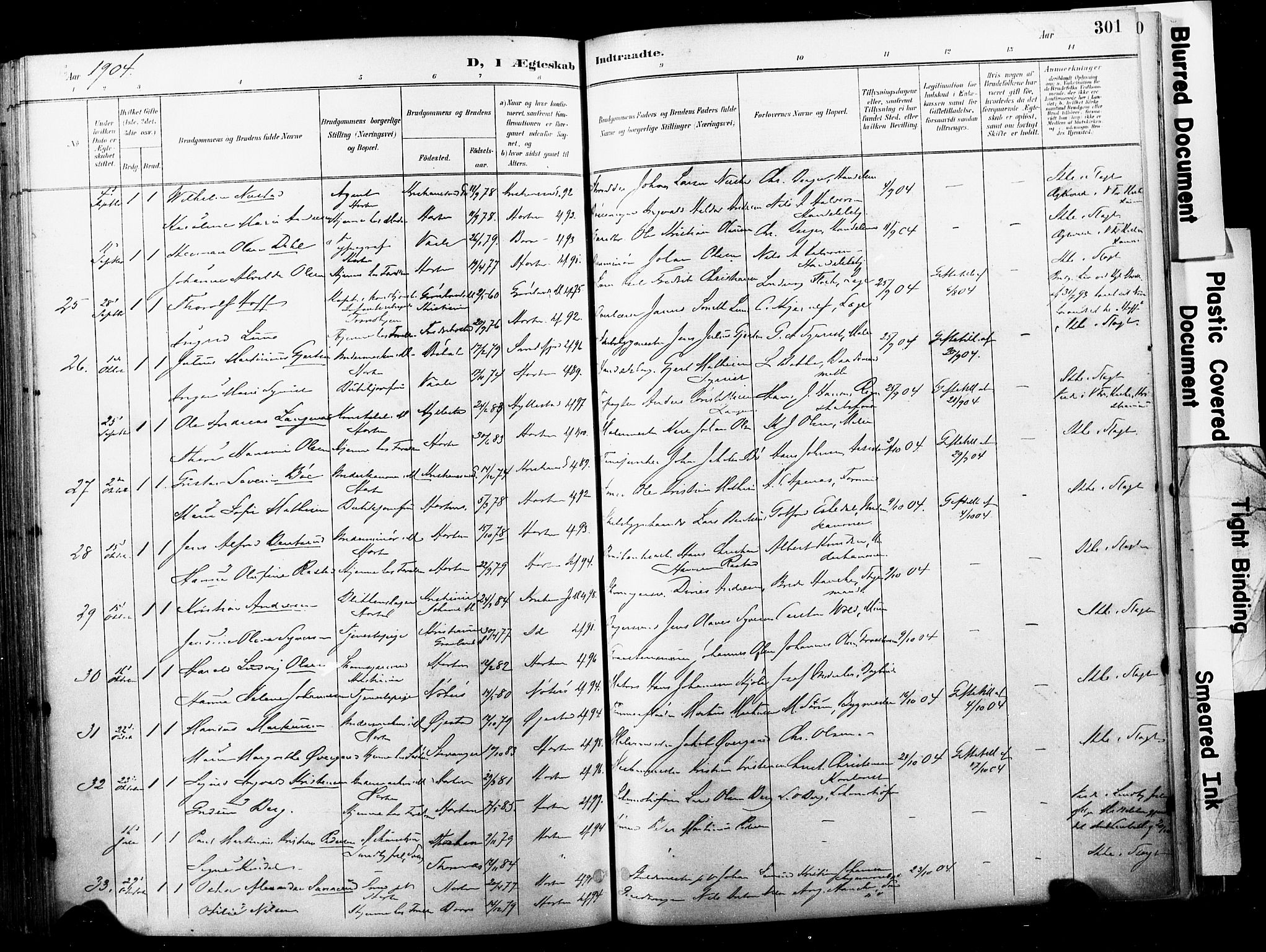 Horten kirkebøker, AV/SAKO-A-348/F/Fa/L0005: Parish register (official) no. 5, 1896-1904, p. 301