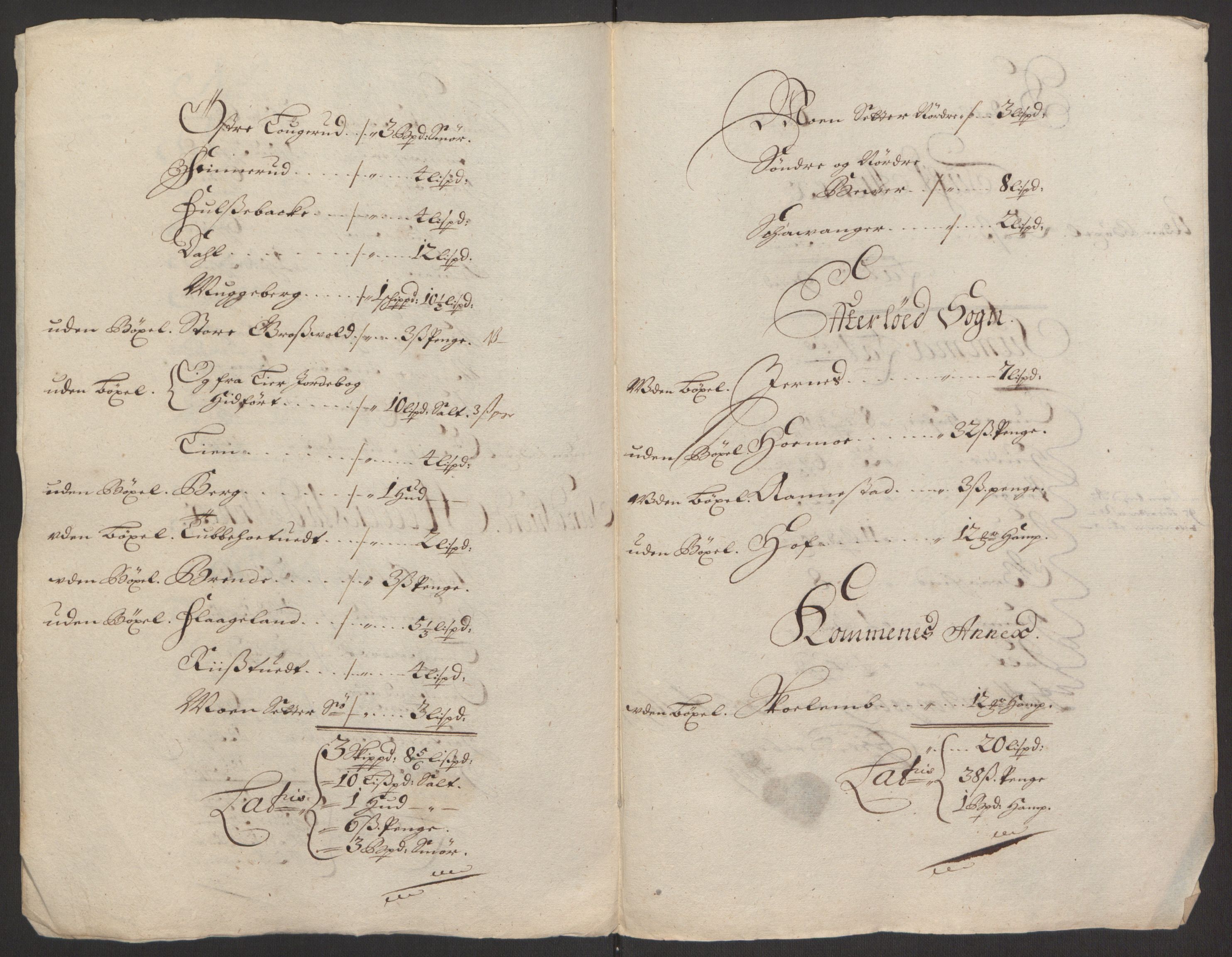 Rentekammeret inntil 1814, Reviderte regnskaper, Fogderegnskap, AV/RA-EA-4092/R24/L1575: Fogderegnskap Numedal og Sandsvær, 1692-1695, p. 198