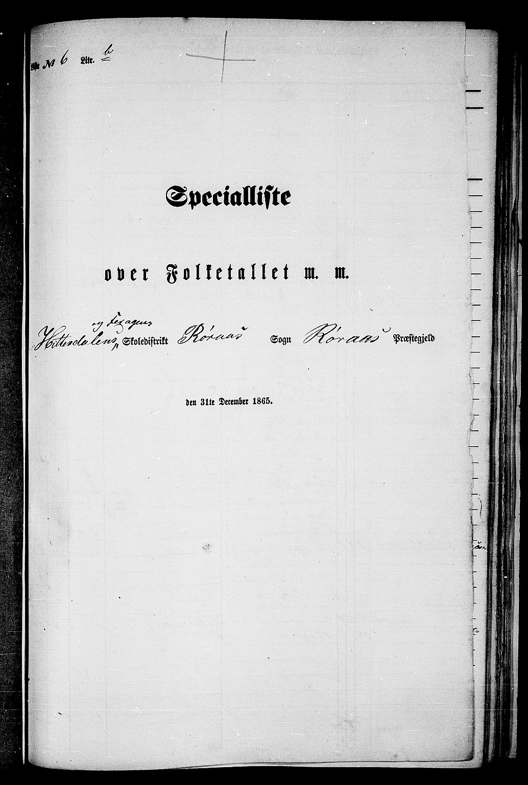 RA, 1865 census for Røros, 1865, p. 114