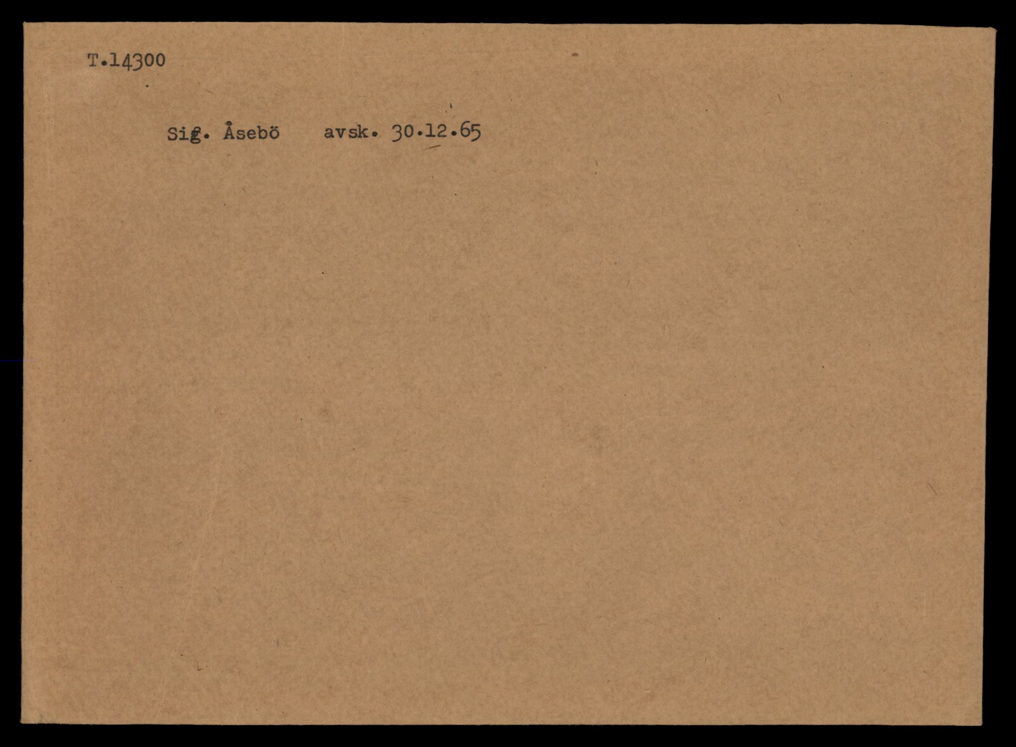 Møre og Romsdal vegkontor - Ålesund trafikkstasjon, AV/SAT-A-4099/F/Fe/L0044: Registreringskort for kjøretøy T 14205 - T 14319, 1927-1998, p. 2765