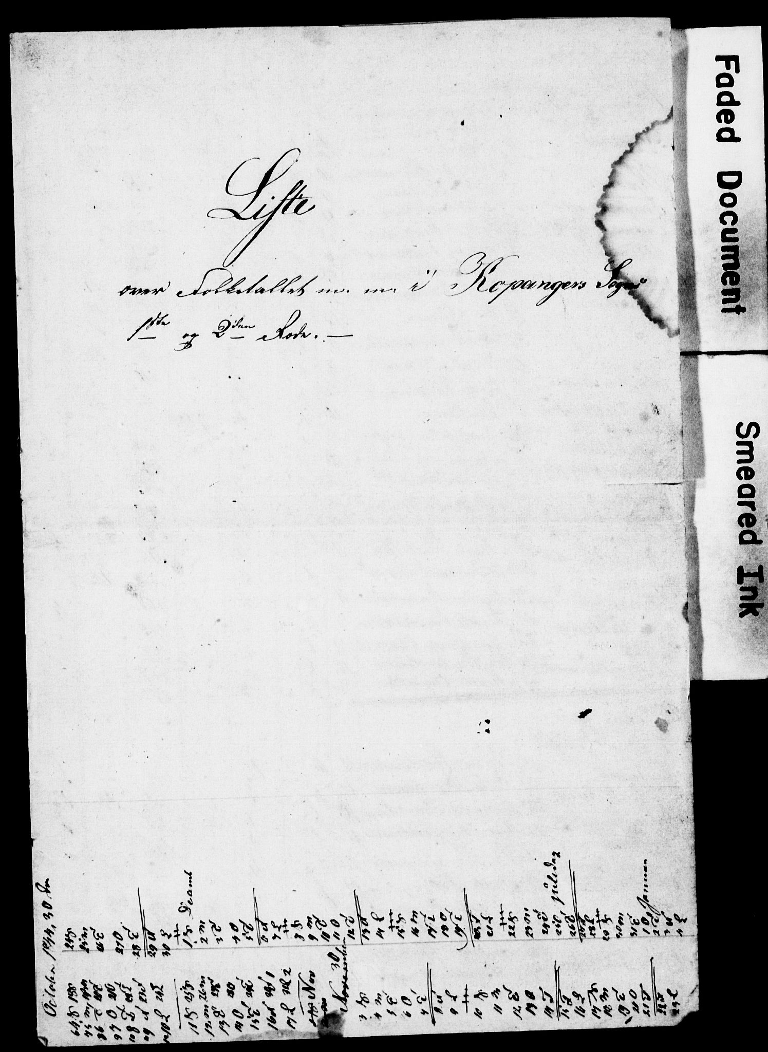 , Census 1845 for Sogndal, 1845, p. 36