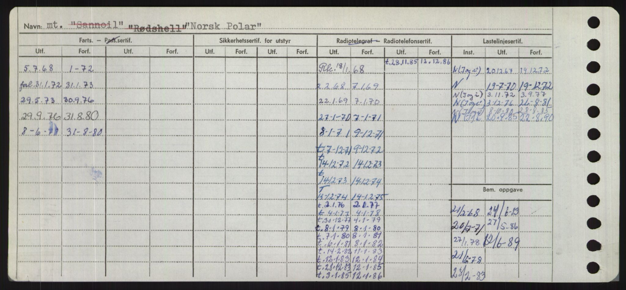 Sjøfartsdirektoratet med forløpere, Skipsmålingen, AV/RA-S-1627/H/Hd/L0027: Fartøy, Norhop-Nør, p. 162