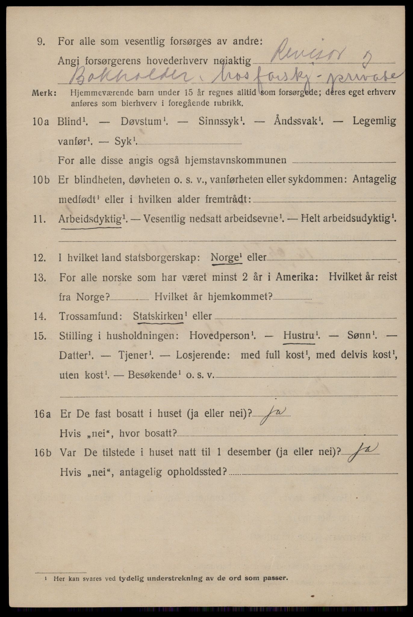 SAST, 1920 census for Haugesund, 1920, p. 37788