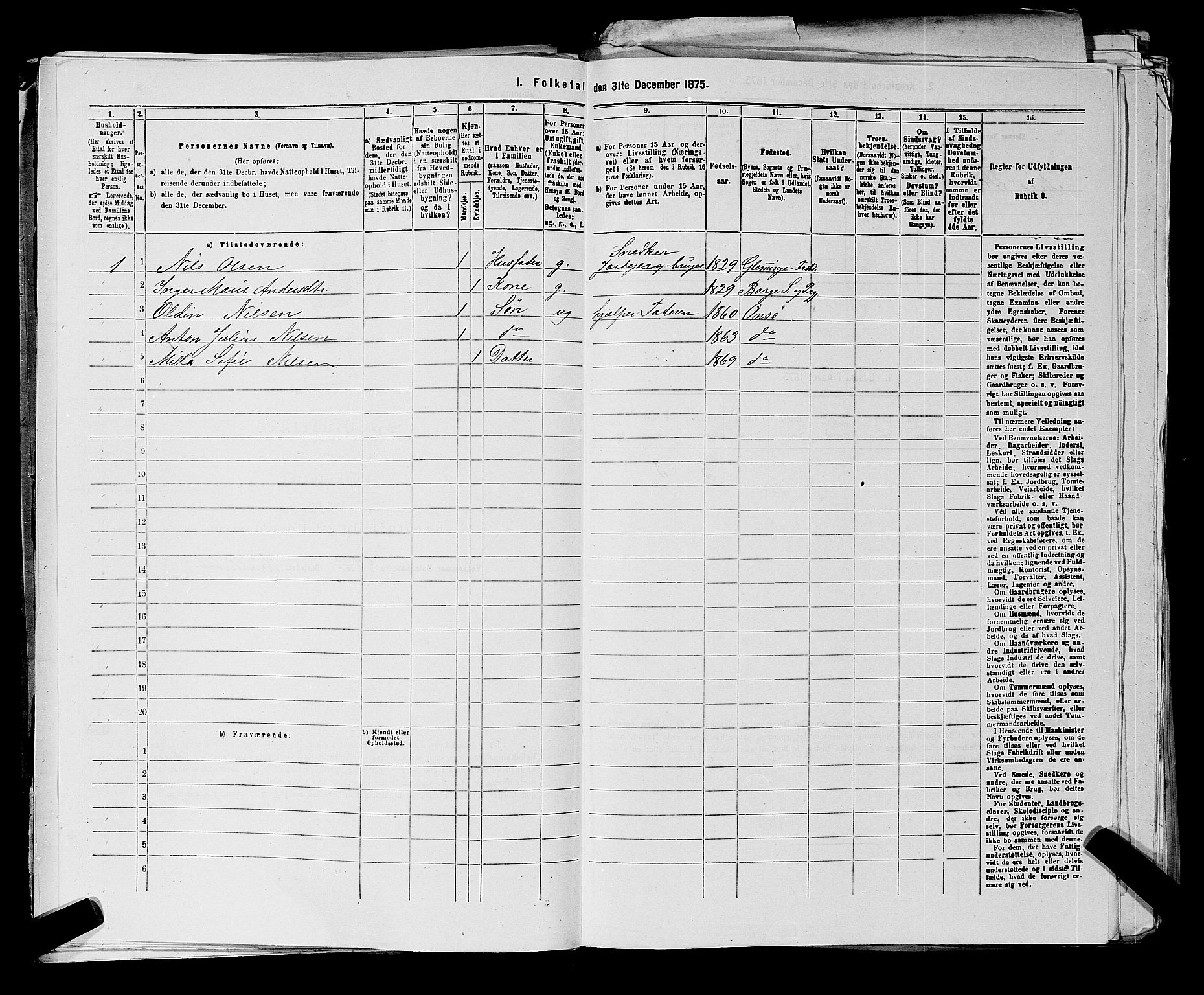 RA, 1875 census for 0134P Onsøy, 1875, p. 242