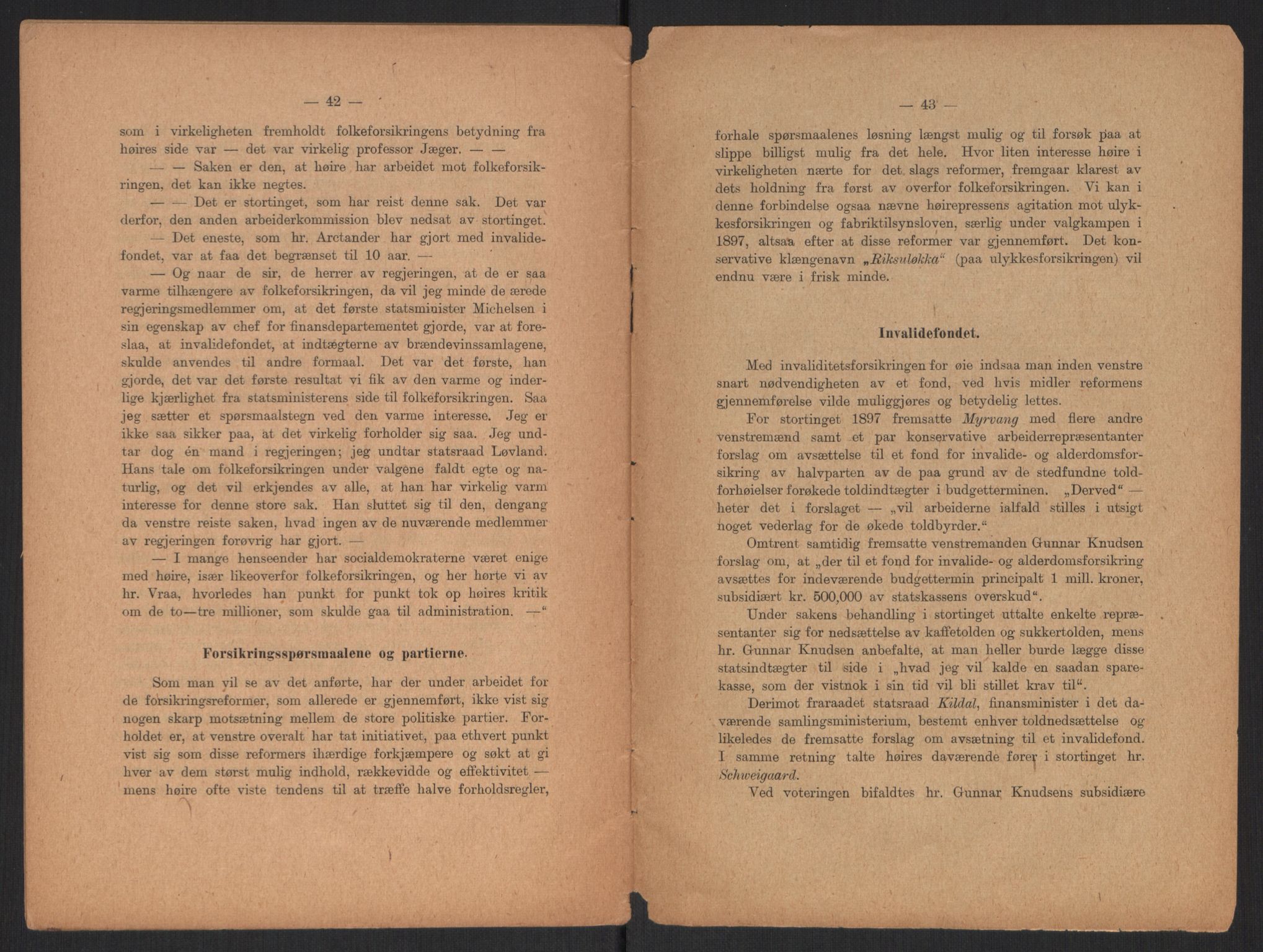 Venstres Hovedorganisasjon, AV/RA-PA-0876/X/L0001: De eldste skrifter, 1860-1936, p. 847
