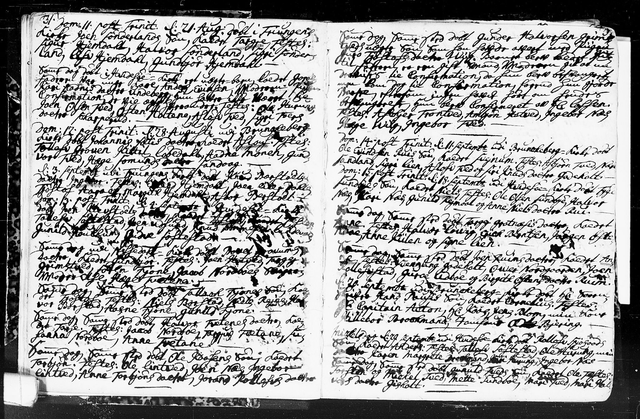 Kviteseid kirkebøker, SAKO/A-276/F/Fa/L0001: Parish register (official) no. I 1, 1754-1773, p. 31-32