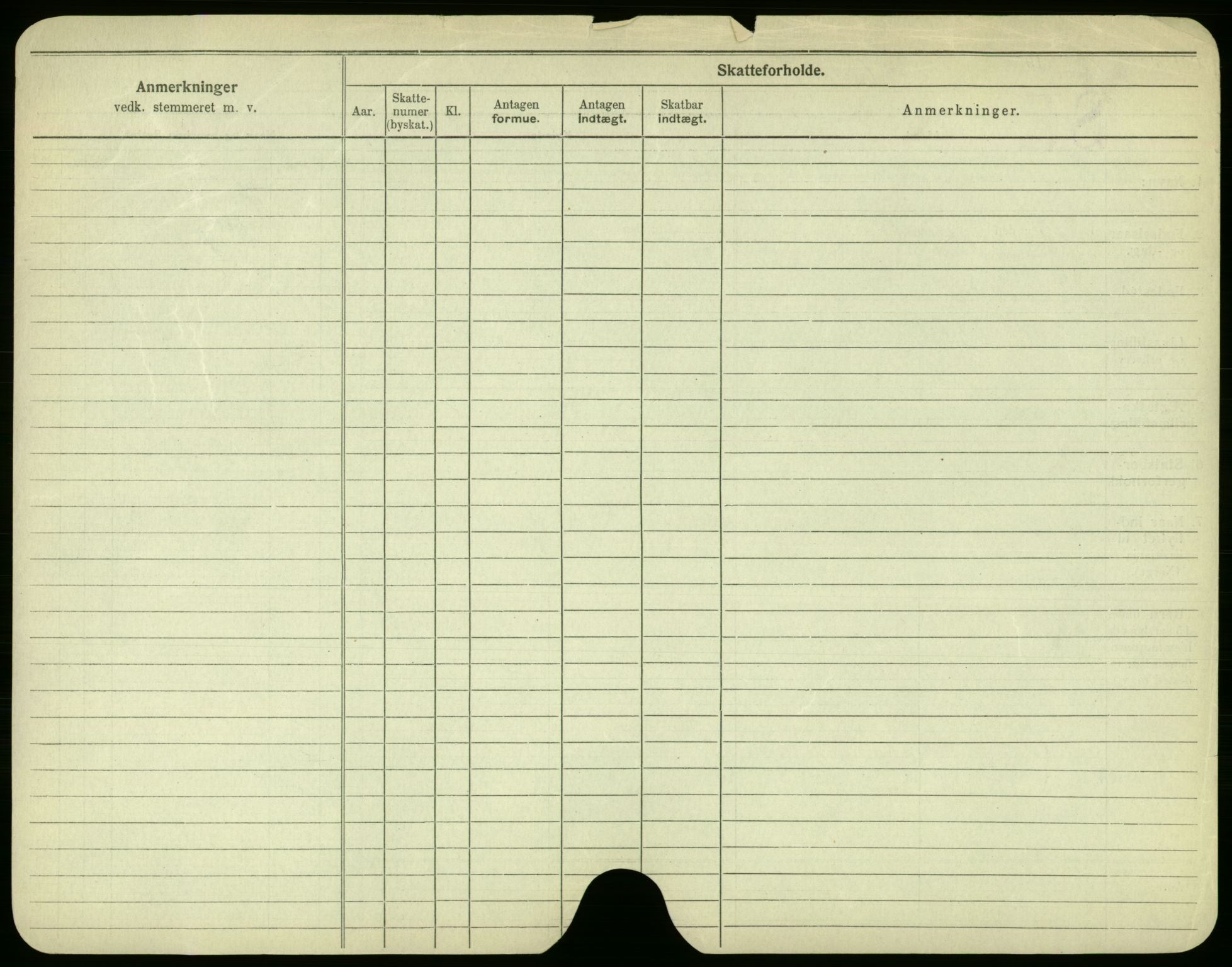 Oslo folkeregister, Registerkort, AV/SAO-A-11715/F/Fa/Fac/L0002: Menn, 1906-1914, p. 101b