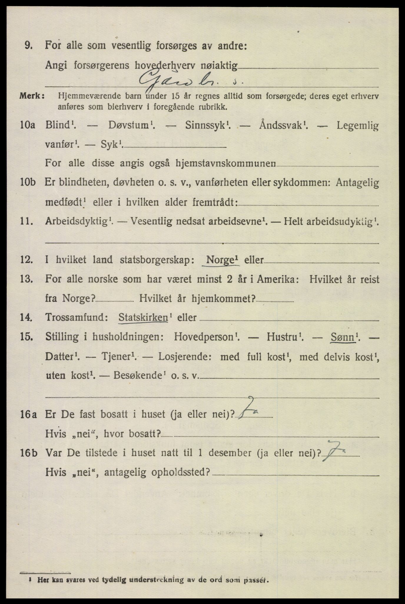 SAH, 1920 census for Våler (Hedmark), 1920, p. 3372