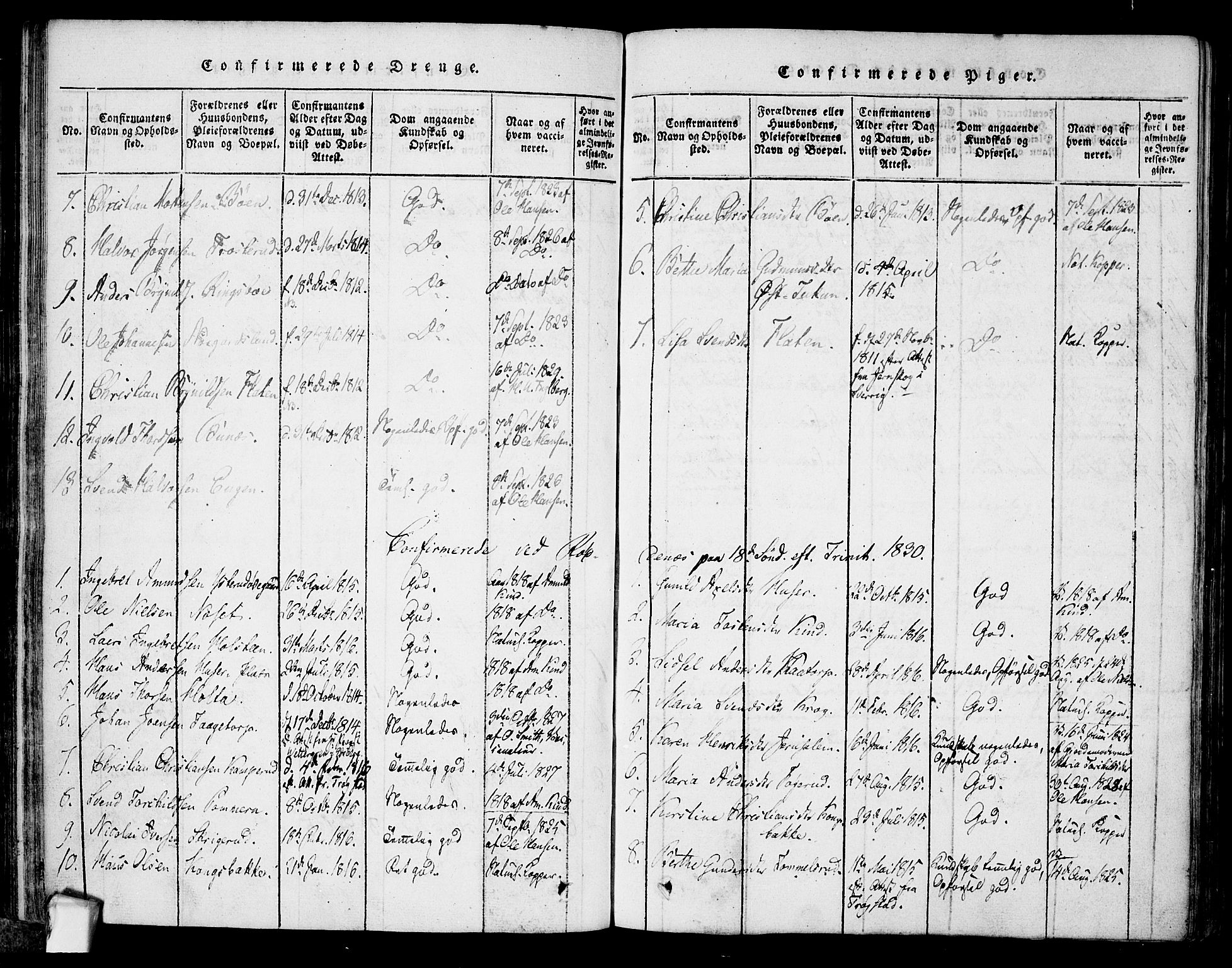 Rødenes prestekontor Kirkebøker, AV/SAO-A-2005/F/Fa/L0004: Parish register (official) no. I 4, 1814-1838, p. 21