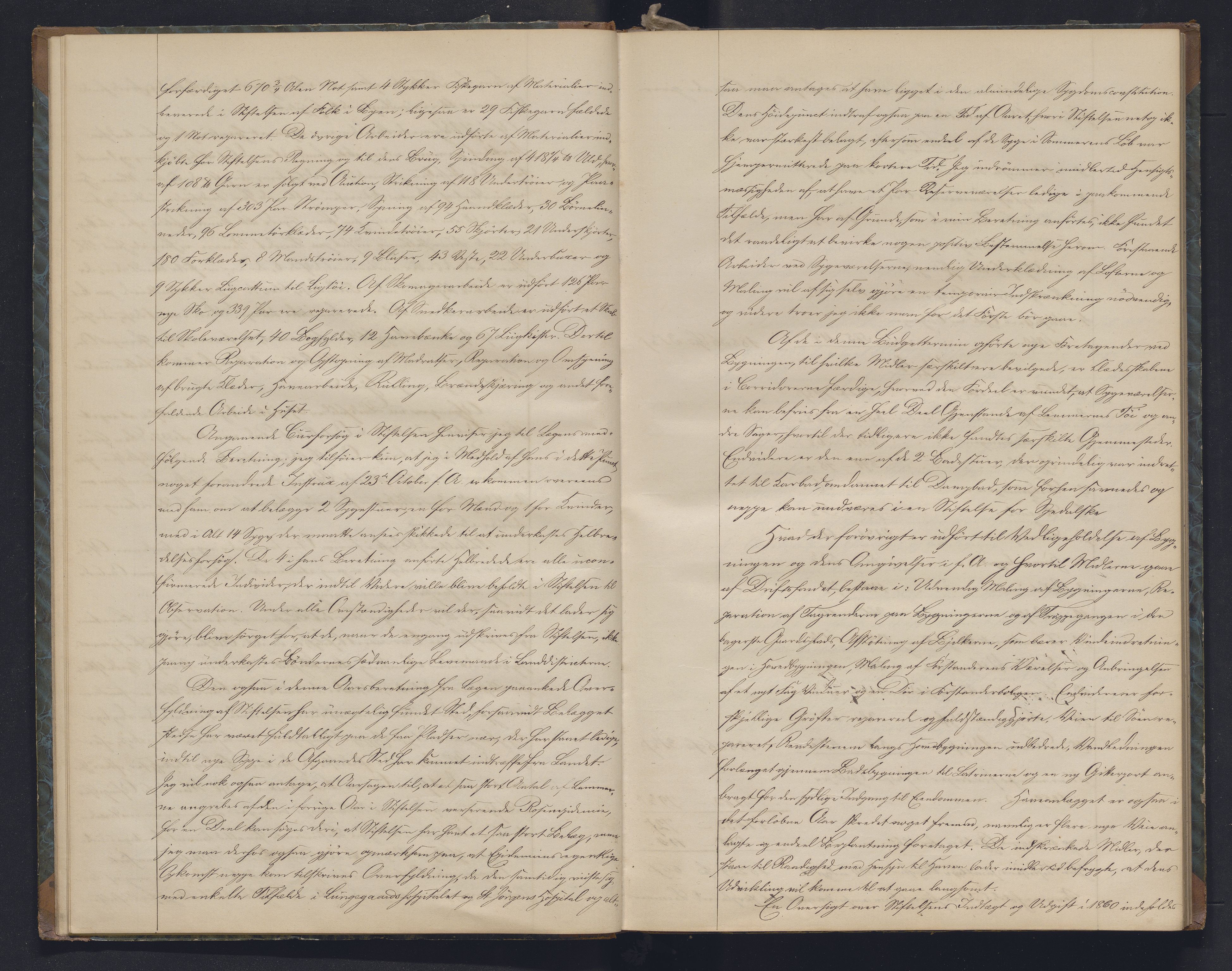Lepraarkiver - Overlegen for den spedalske sykdom, AV/SAB-A-61001/B.b/L0006: Kopibok, 1860-1874