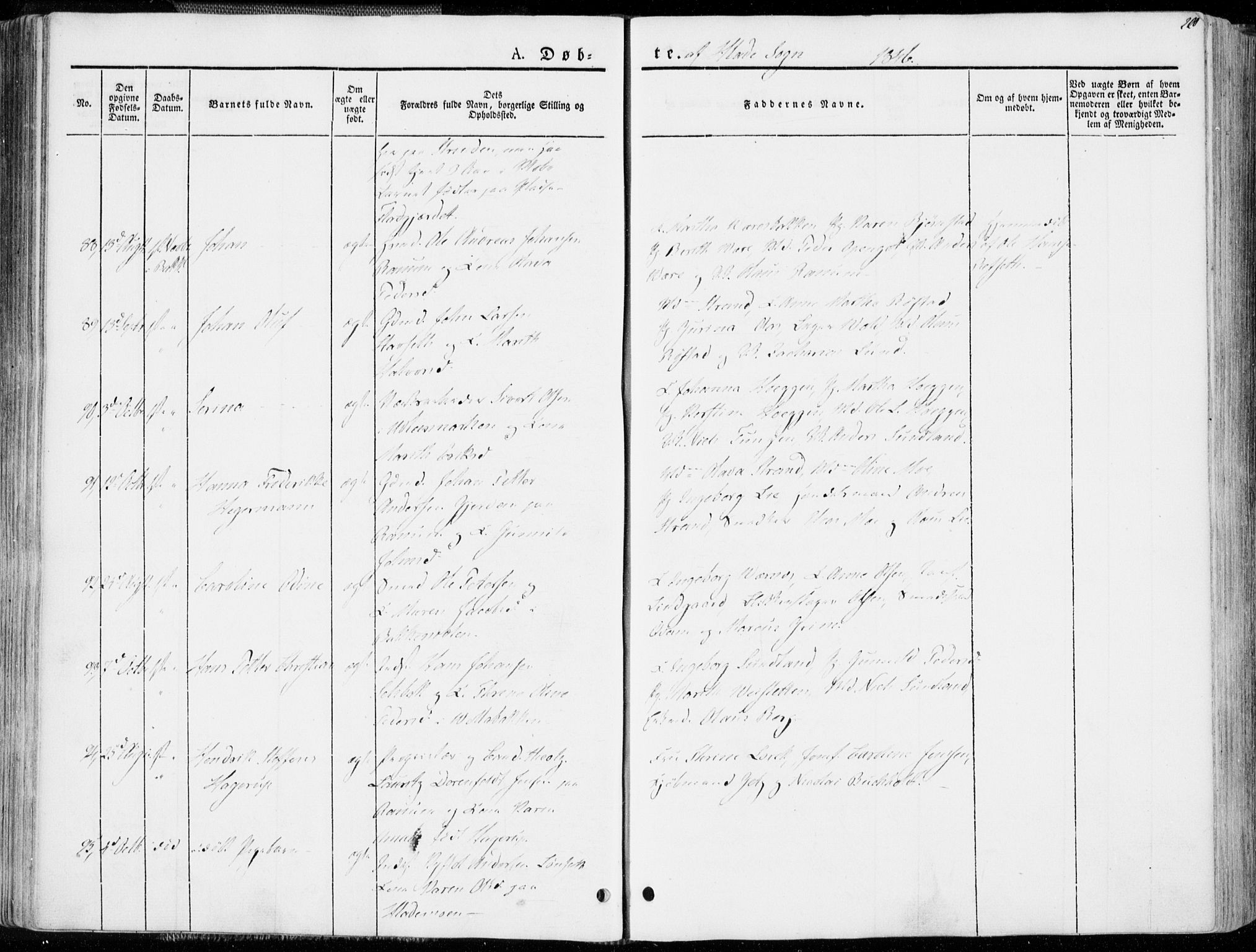 Ministerialprotokoller, klokkerbøker og fødselsregistre - Sør-Trøndelag, AV/SAT-A-1456/606/L0290: Parish register (official) no. 606A05, 1841-1847, p. 120