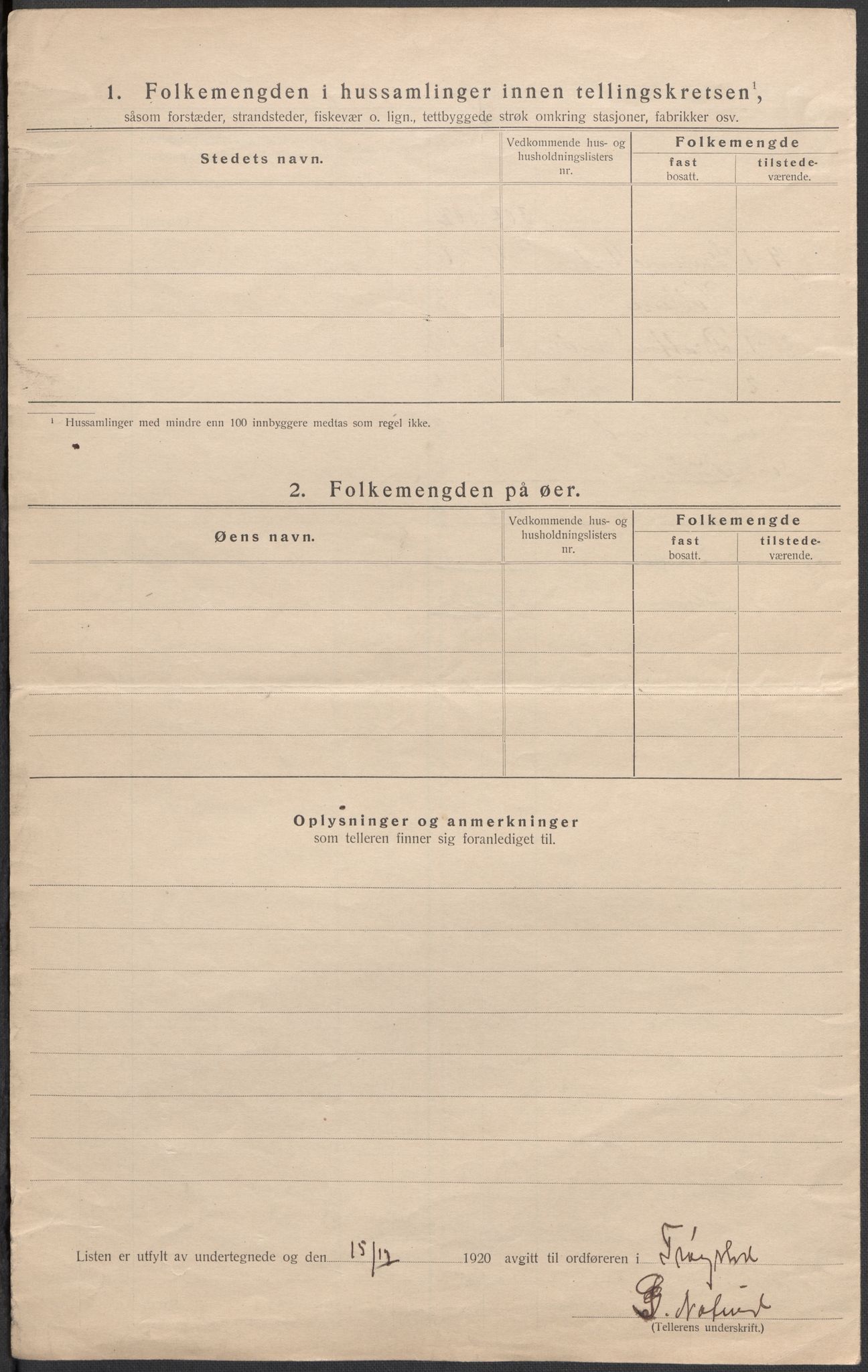 SAO, 1920 census for Trøgstad, 1920, p. 7